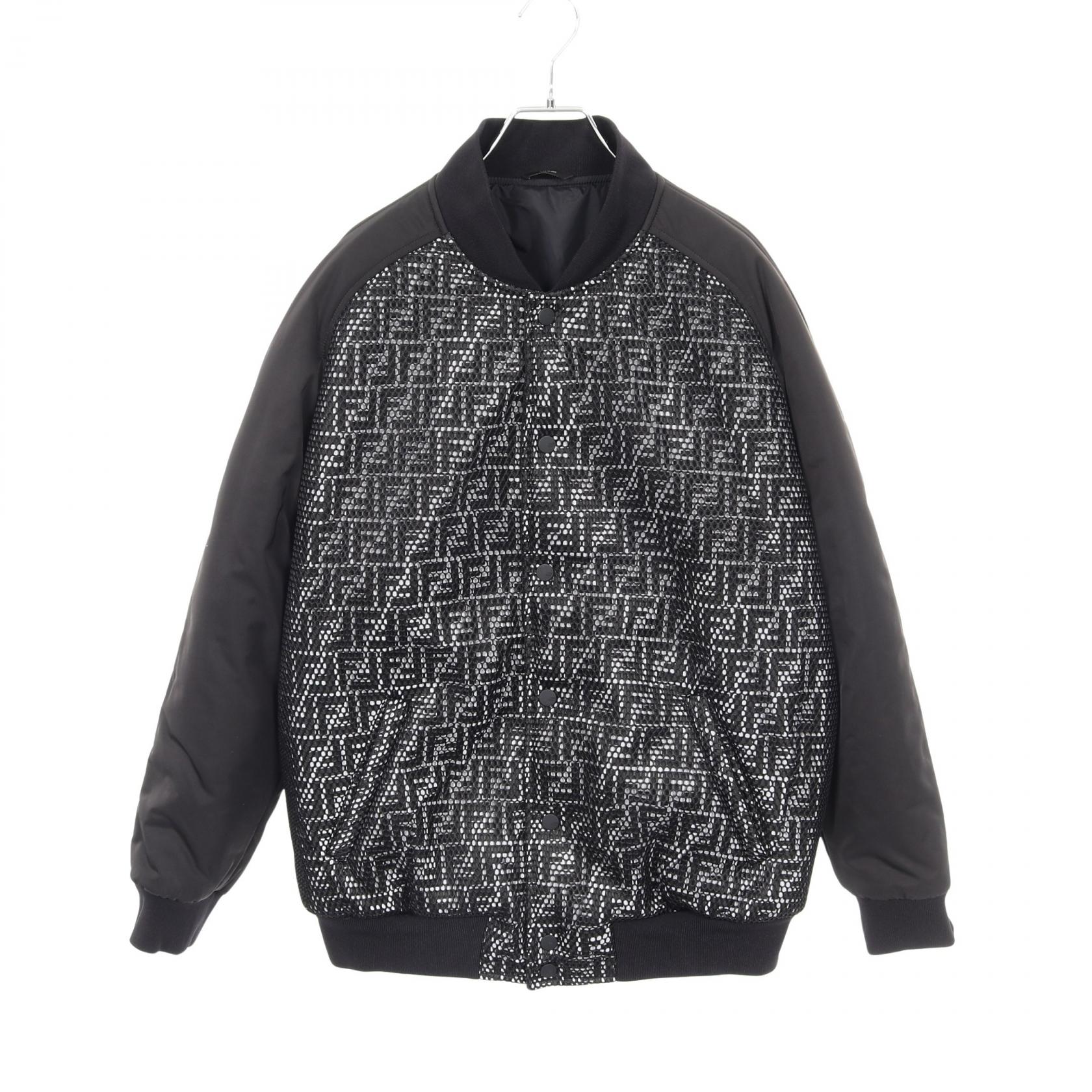 楽天市場】FENDI フェンディ ズッカ柄/ロゴ刺繍入りフリース