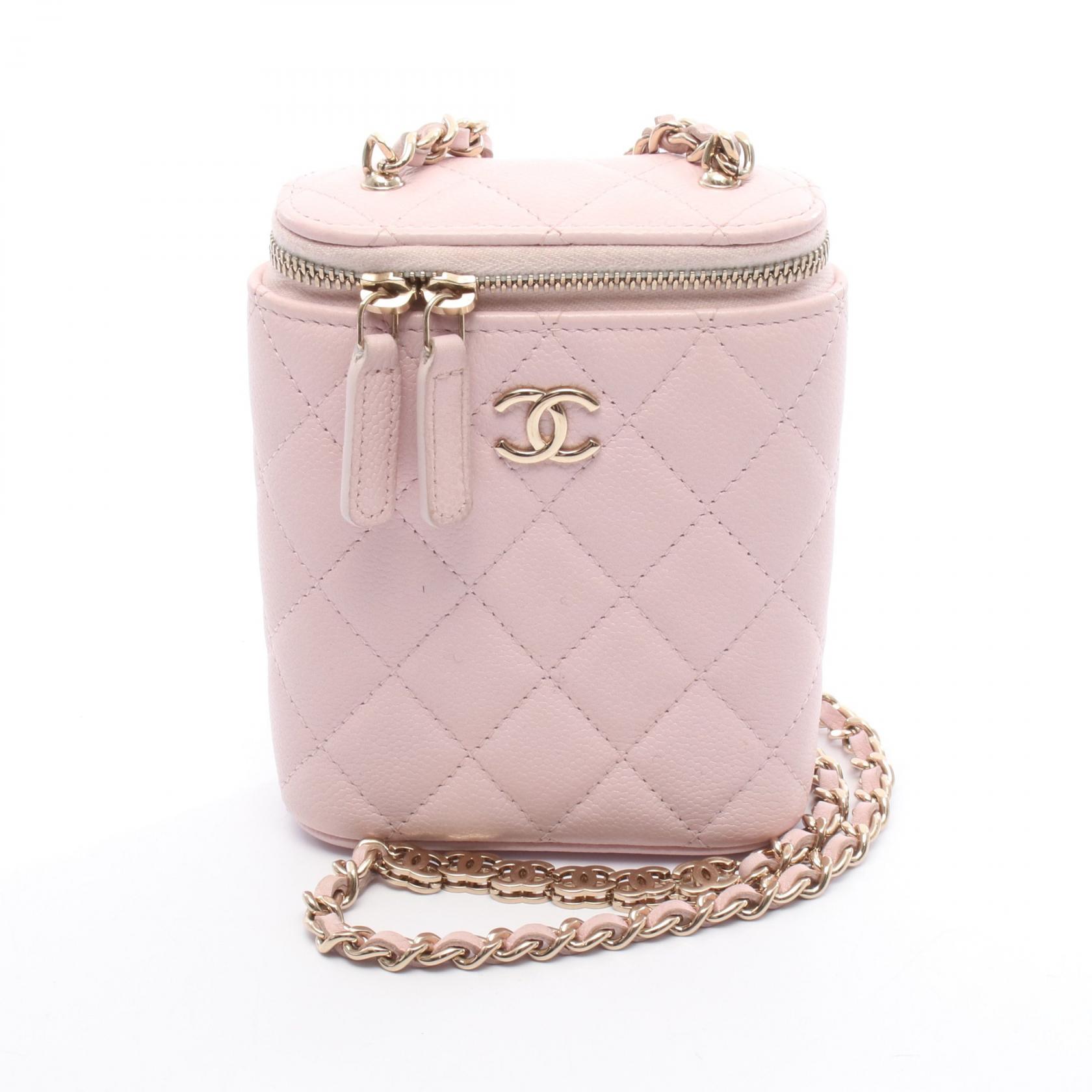 《全品5%クーポン×P5倍》シャネル CHANEL マトラッセ ショルダーバッグ バッグ キャビアスキン(グレインドカーフ) レディース ピンク系 【中古】
