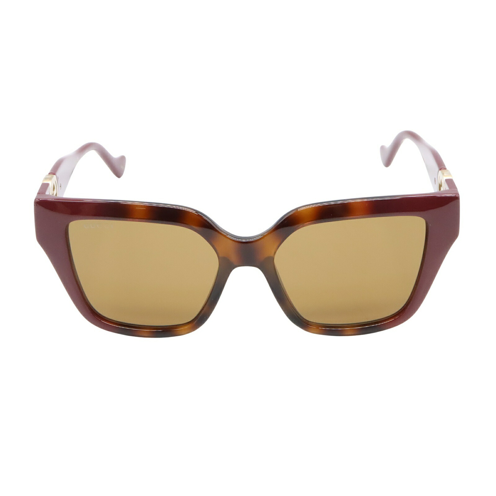 《全品5%クーポン×P5倍》グッチ GUCCI サングラス サングラス 衣料品 アセテート メンズ レディース ボルドー系 / ブラウン系 GG1023S-009/INT/SUN 【新品】