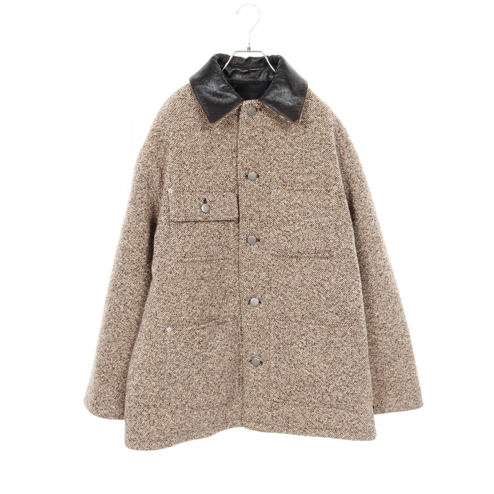 楽天市場】PRADA(プラダ) レザー ジャケット アウター アパレル