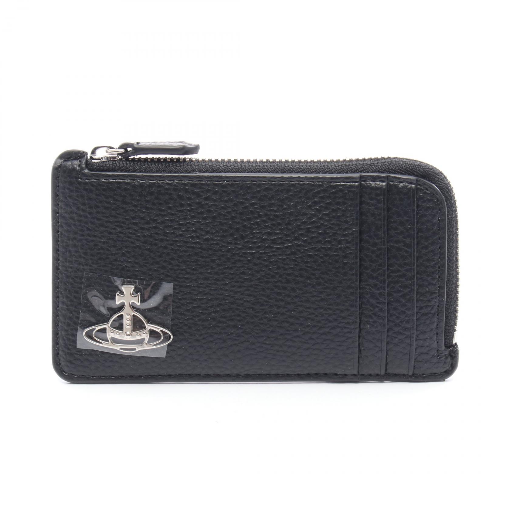 ヴィヴィアンウエストウッド Vivienne Westwood オーブ コインケース 財布 レザー メンズ レディース ブラック系 5402000HWS000DN403 【新品】
