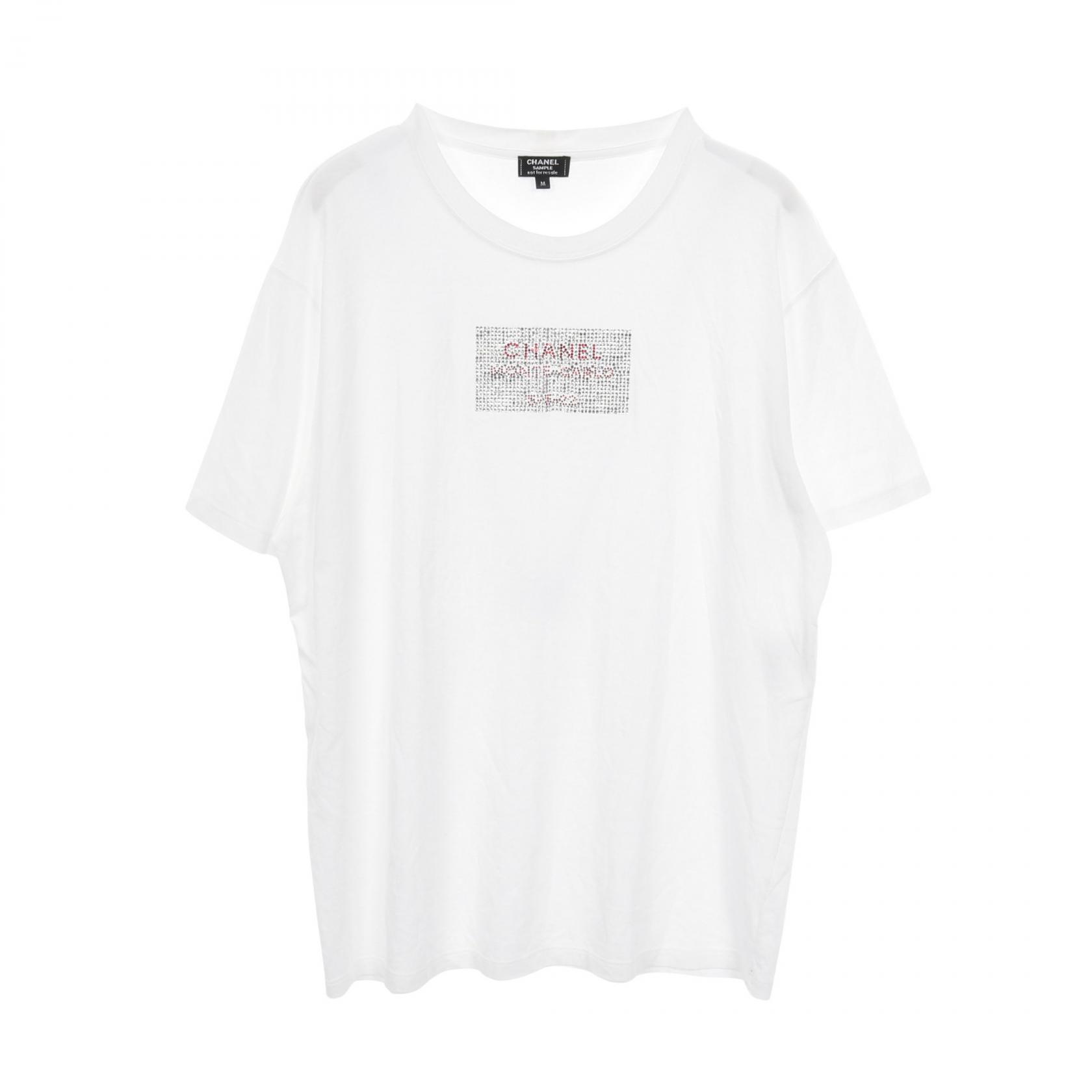 【20%OFFクーポン対象】シャネル CHANEL モンテカルロ カットソー 衣料品 トップス コットン レディース ホワイト系 C63125 【中古】