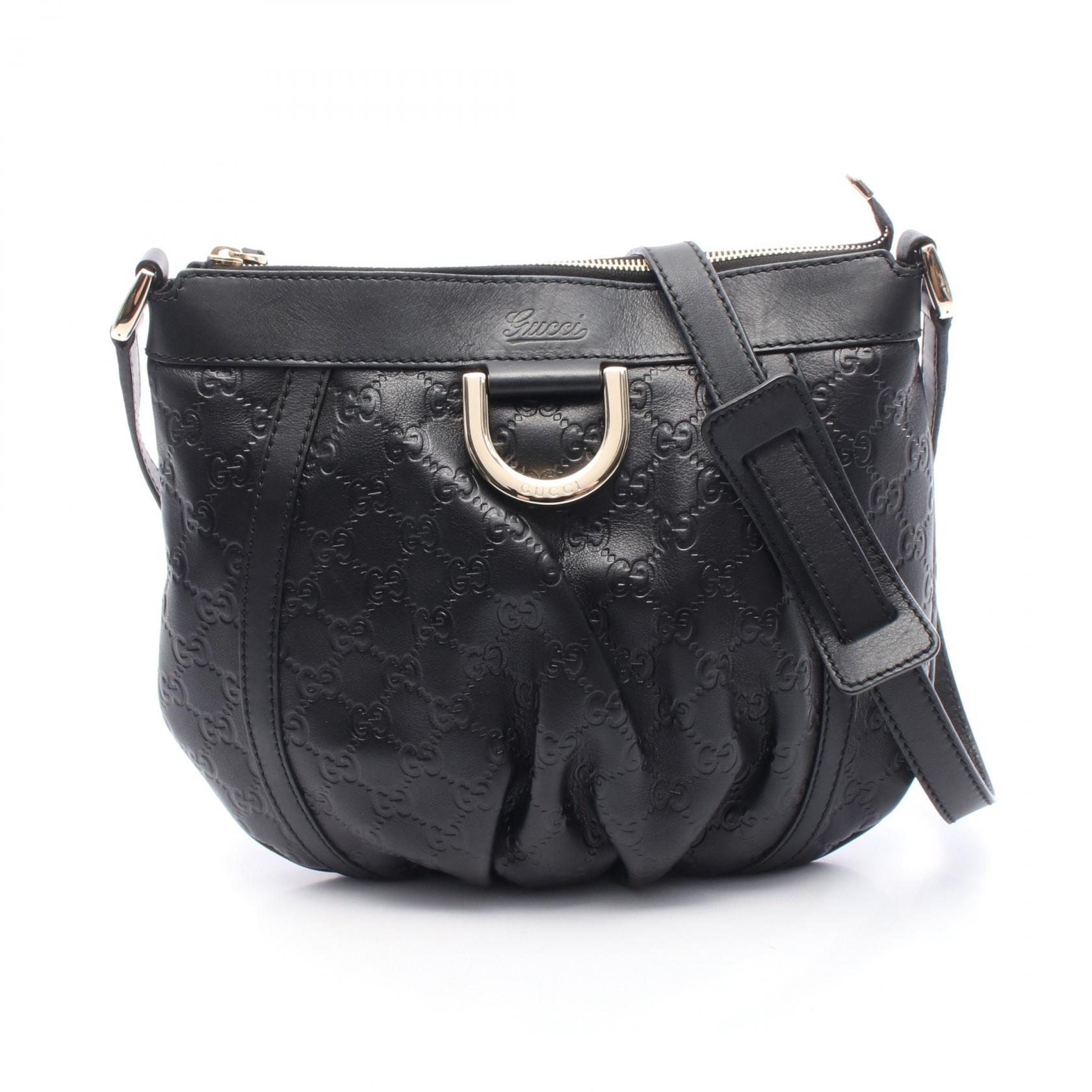 グッチ 極美品*GUCCI アビー ショルダーバッグ GG シマ レザー グッチ 極美品*GUCCI アビー ショルダーバッグ GG シマ レザー