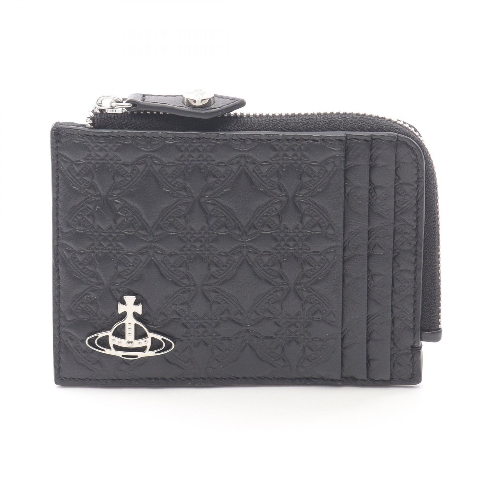 ヴィヴィアンウエストウッド Vivienne Westwood オーブ コインケース 財布 レザー レディース ブラック系 54020008UL003EN403 【新品】