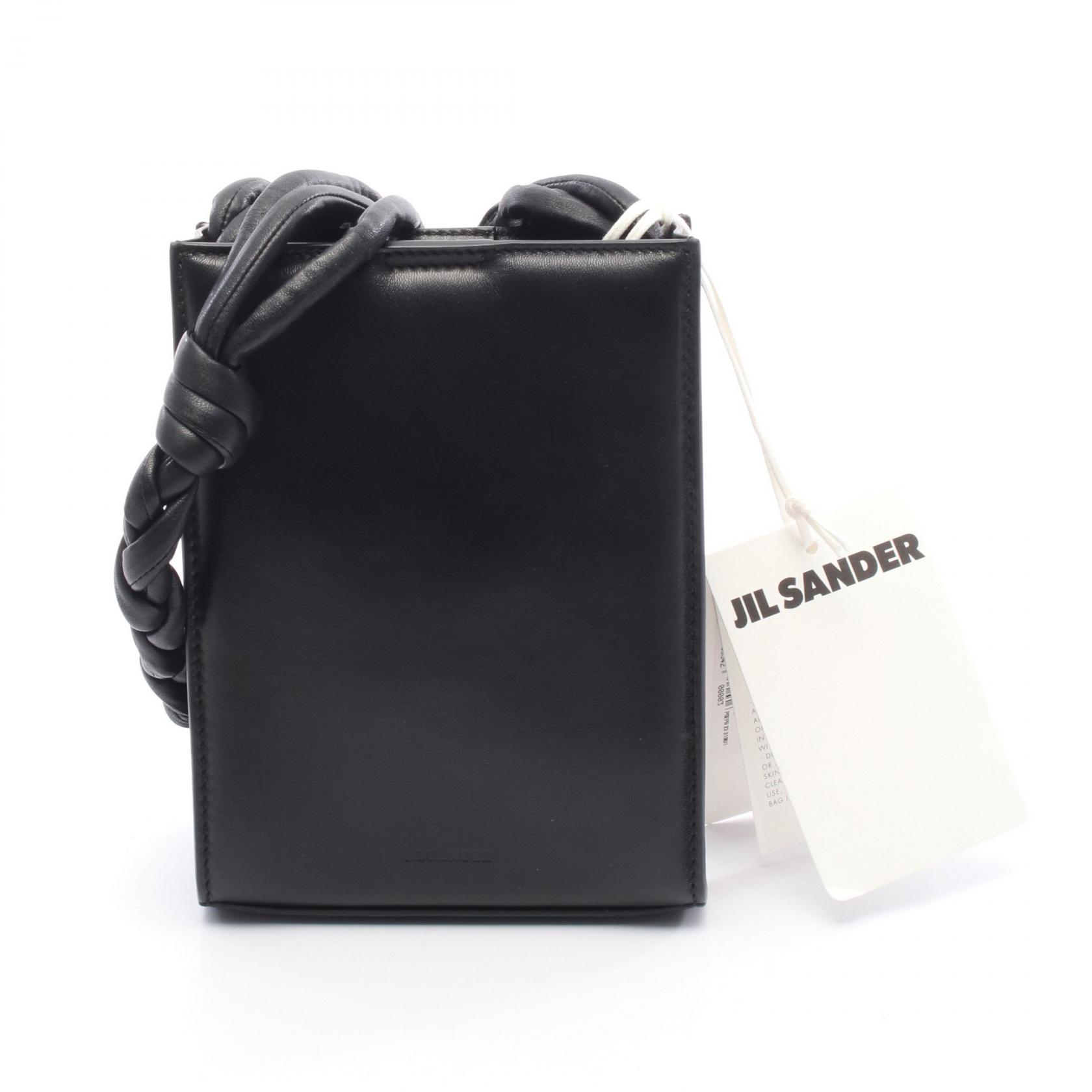 《全品5%クーポン×P5倍》ジルサンダー JIL SANDER TANGLE SMALL PADDED ショルダーバッグ バッグ レザー レディース ブラック系 J08WG0018P4845001 【新品】