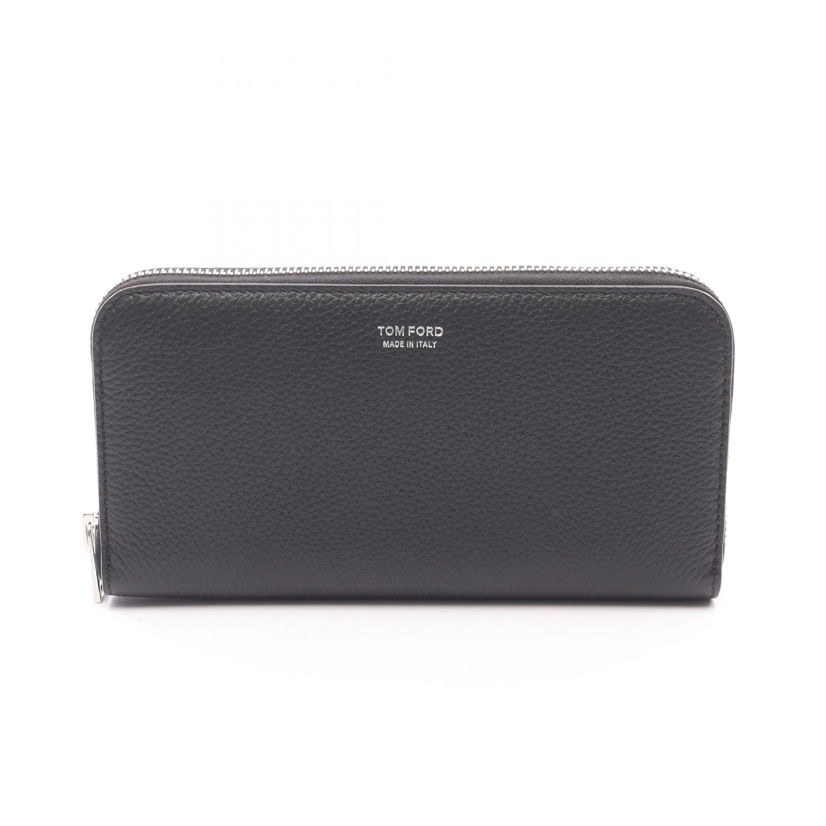 トムフォード ラウンドファスナー長財布レザー TFメタルロゴ 小銭入れ　箱付き Amazon.co.jp: [Tom Ford] (トムフォード) ラウンドファスナー長