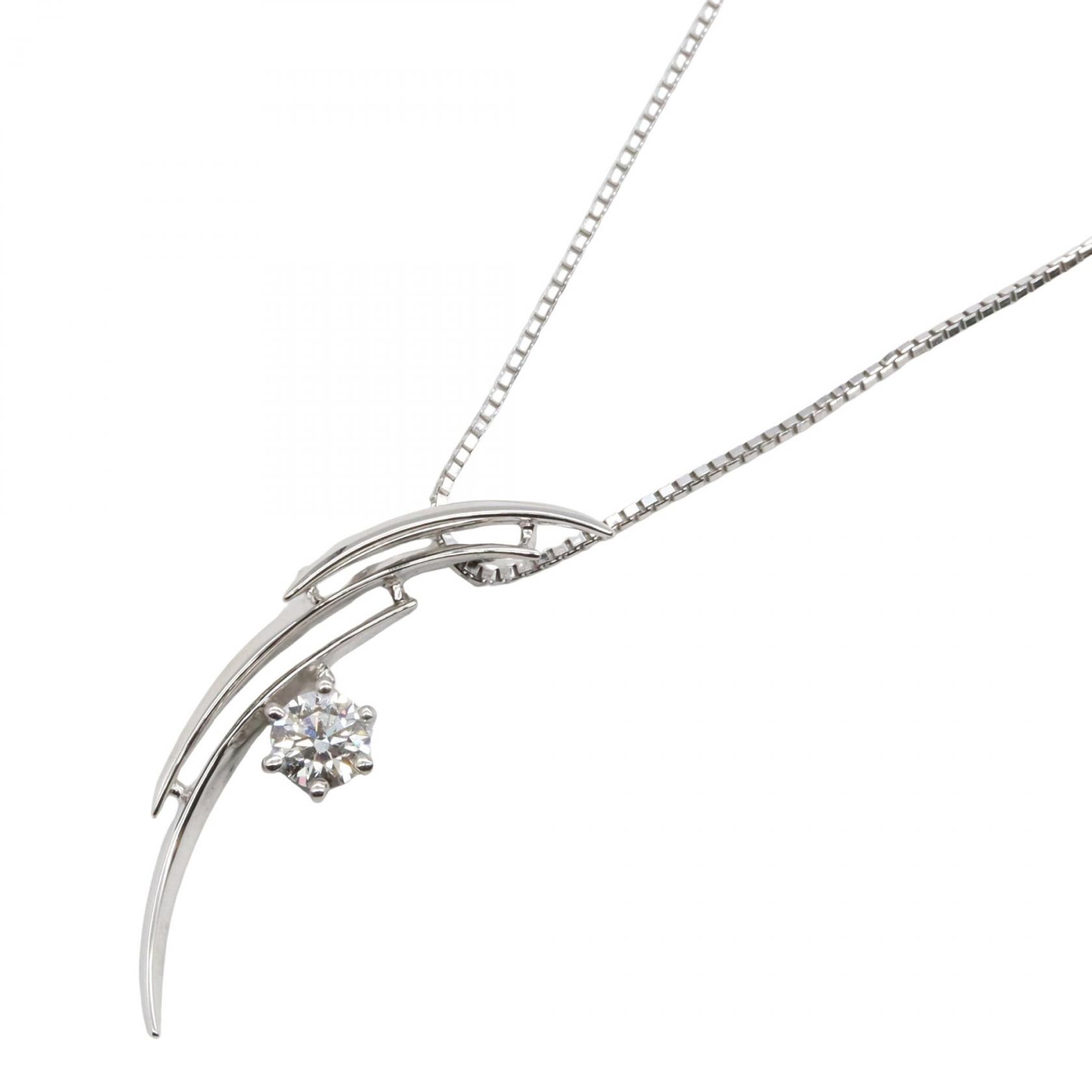 ダイヤモンド3連タサキ　ネックレス 楽天市場】TASAKI タサキ 3P ダイヤ ネックレス K18WG 750 ホワイト