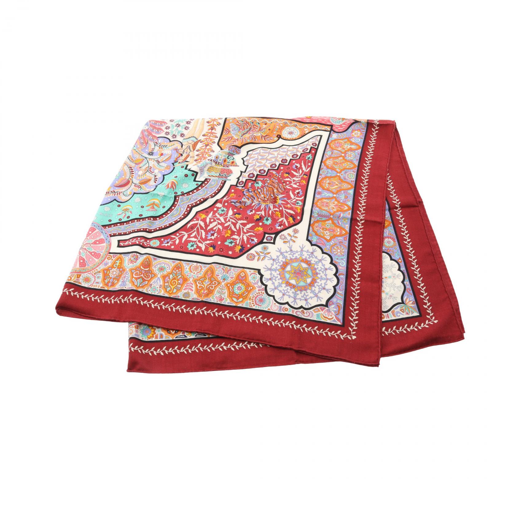 楽天市場】HERMES エルメス Les Canyons Etoiles Scarf 55 カレ55