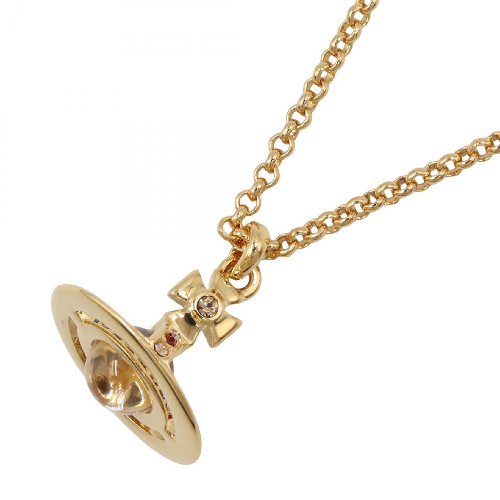 【15%OFFクーポン対象】ヴィヴィアンウエストウッド Vivienne Westwood ネックレス ネックレス ジュエリー 真鍮 レディース ゴールド系 63020098R001 【新品】