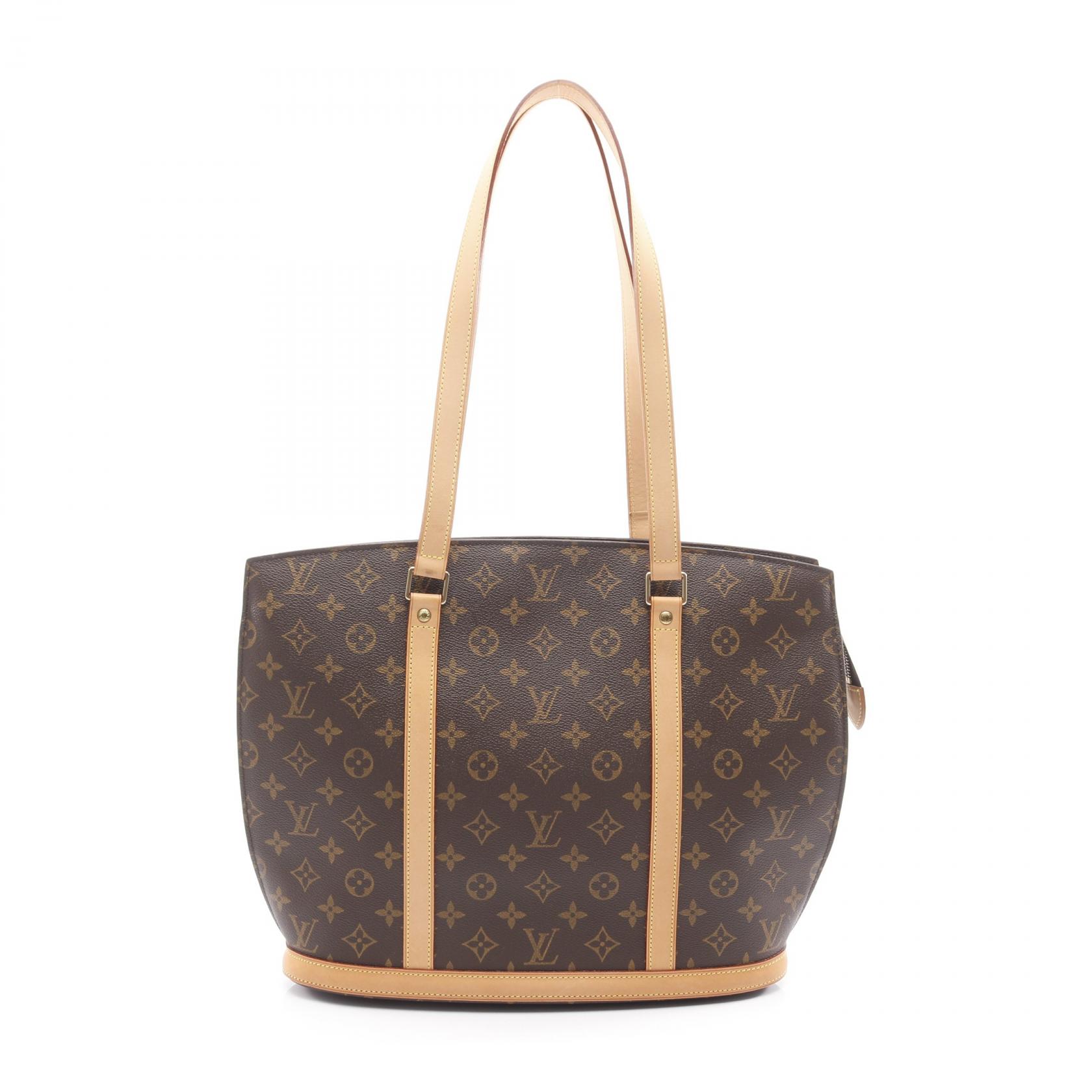 《全品5%クーポン×P5倍》ルイ・ヴィトン LOUIS VUITTON バビロン ショルダーバッグ バッグ PVCコーティングキャンバス レザー モノグラム レディース ブラウン系 M51102 【中古】
