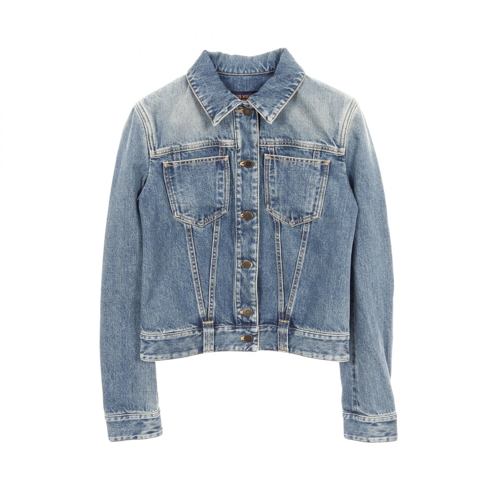 ルイヴィトン Gジャン　34 ミンク ファー モノグラム デニム レディース 楽天市場】LOUIS VUITTON ルイ・ヴィトン 【国内正規☆05年製】RW052W