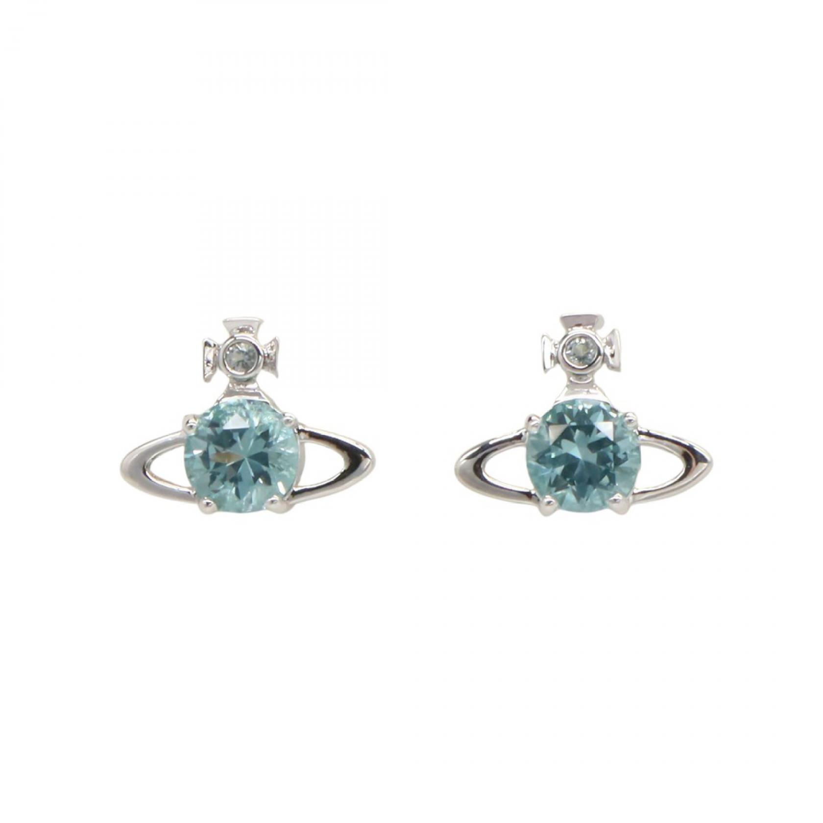 ≪2千円OFFクーポン 7/19 20時~7/26 9:59≫ヴィヴィアンウエストウッド Vivienne Westwood レイナ ピアス ピアス ジュエリー 真鍮 メンズ レディース グリーン系 / シルバー系 62010070/02P655 【新品】|Mike Museum