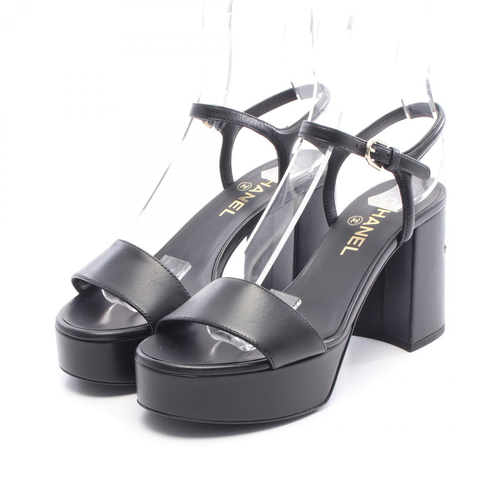 楽天市場】シャネル CHANEL ラムスキン G38973 X56530 サンダル ピンク