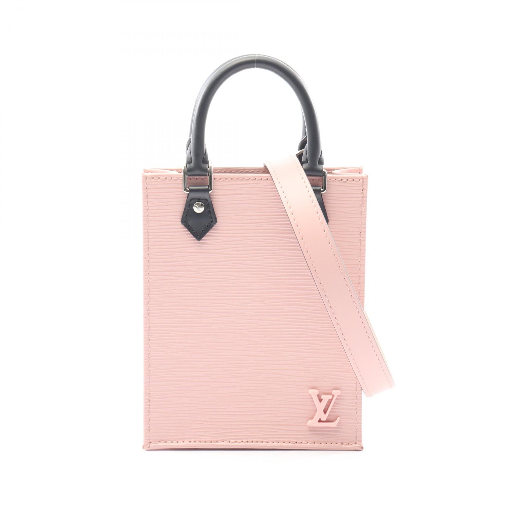 ≪15%OFFクーポン 7/19 20時~7/26 9:59≫ルイ・ヴィトン LOUIS VUITTON プティット サックプラ ハンドバッグ バッグ レザー エピ レディース ピンク系 / ブラック系 M69575 【中古】|Mike Museum