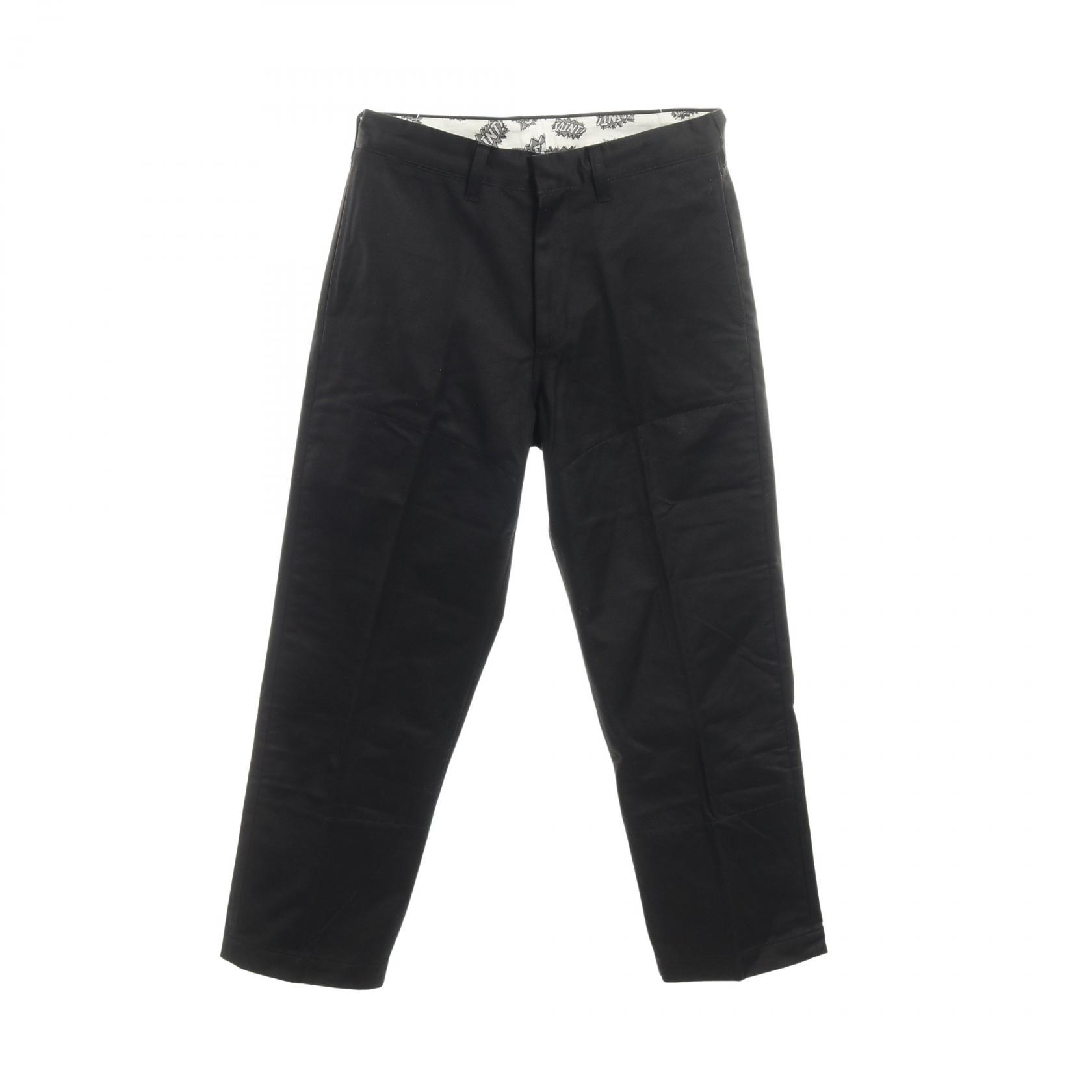 【20%OFFクーポン対象】セント マイケル SAINT MICHAEL チノパンツ 衣料品 ボトムス コットン メンズ ブラック系 【中古】