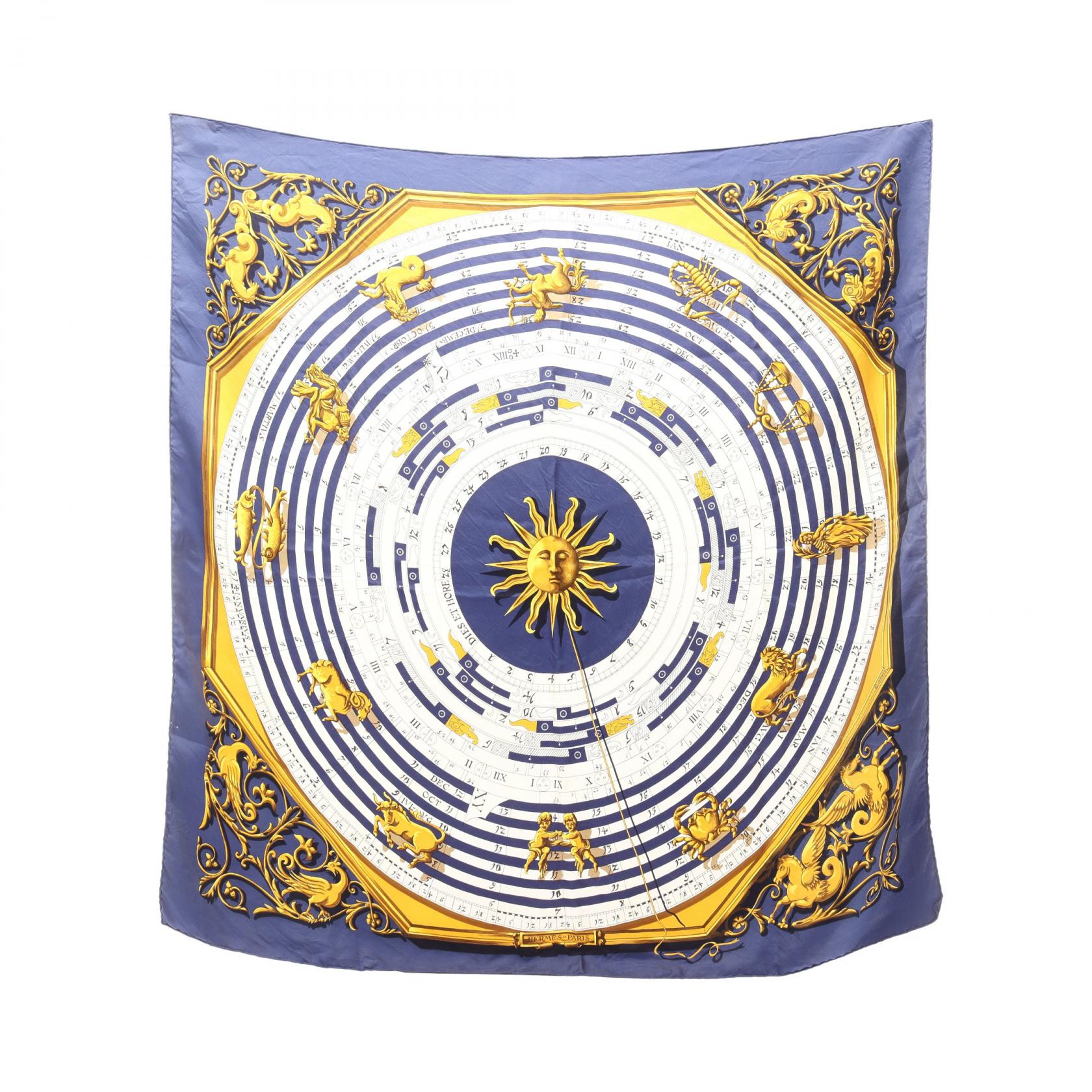 楽天市場】エルメス スカーフ カレ90 ローブ・デュ・ソワール Robe du