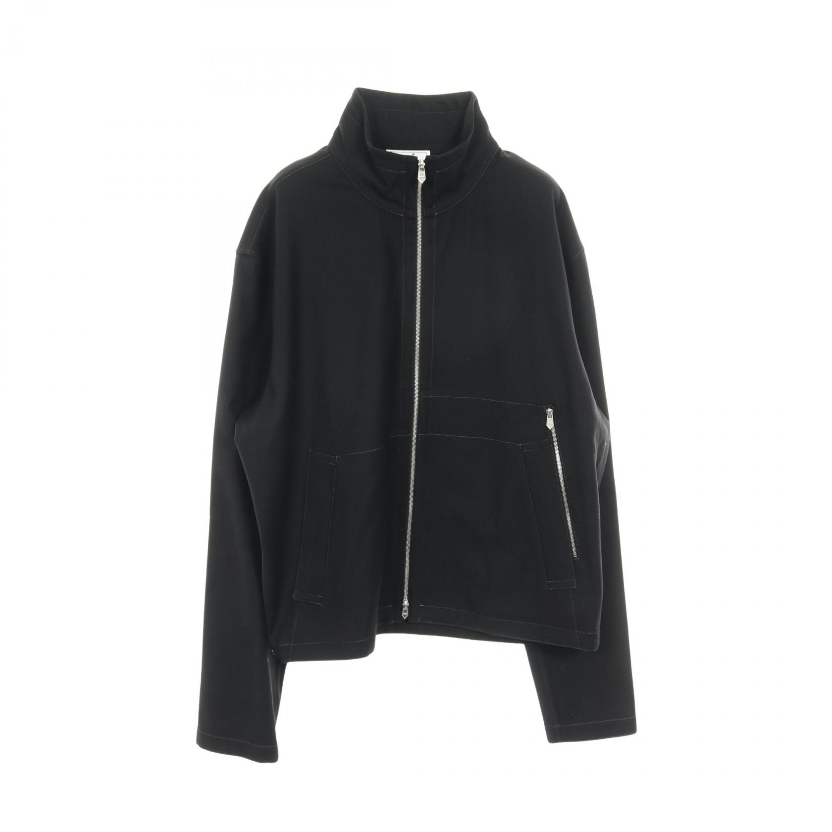 ≪20%OFFクーポン 7/19 20時～7/26 9:59≫エルメス HERMES ジップアップ カーディガン 衣料品 トップス コットン メンズ ブラック系 H566140 【中古】｜Mike Museum