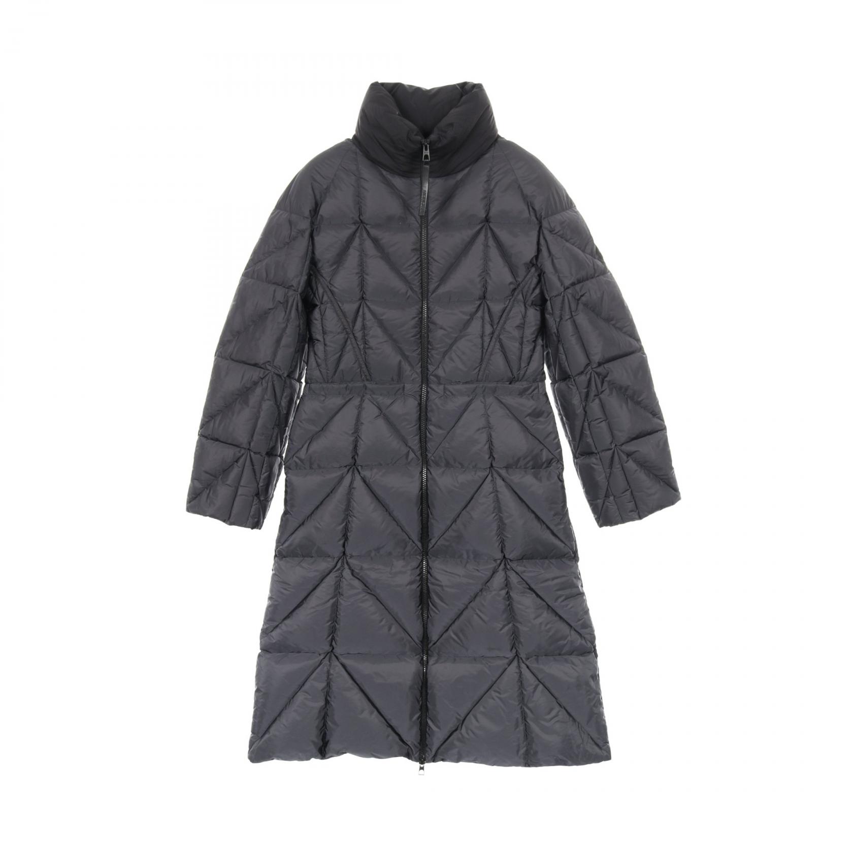 《全品5%クーポン×P5倍》モンクレール MONCLER CERISE ダウンジャケット 衣料品 アウター ナイロン レディース グレー系 【中古】