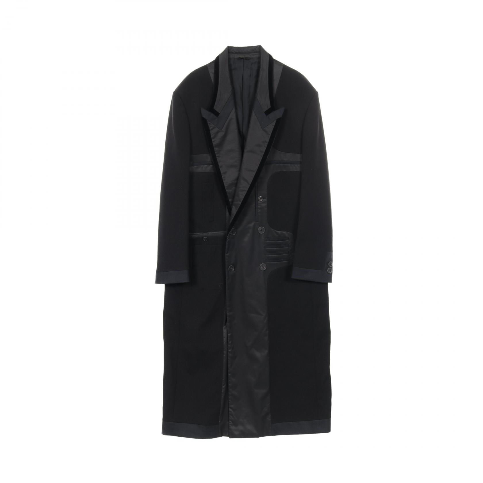 ≪20%OFFクーポン 7/19 20時～7/26 9:59≫フェンディ FENDI FENDI &times; ANREALAGE 衣料品 アウター ウール キュプラ メンズ ブラック系 【中古】｜Mike Museum