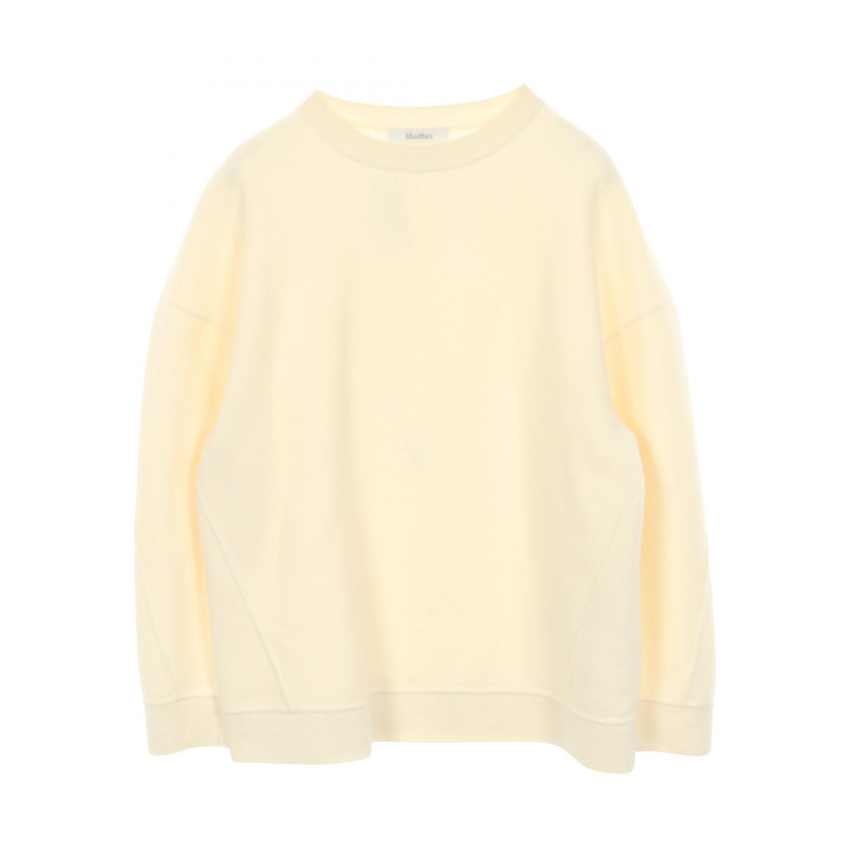 【20%OFFクーポン対象】マックスマーラ MAX MARA ELVIRA エルヴィラ スウェット 衣料品 トップス ウール カシミヤ レディース ホワイト系 【中古】
