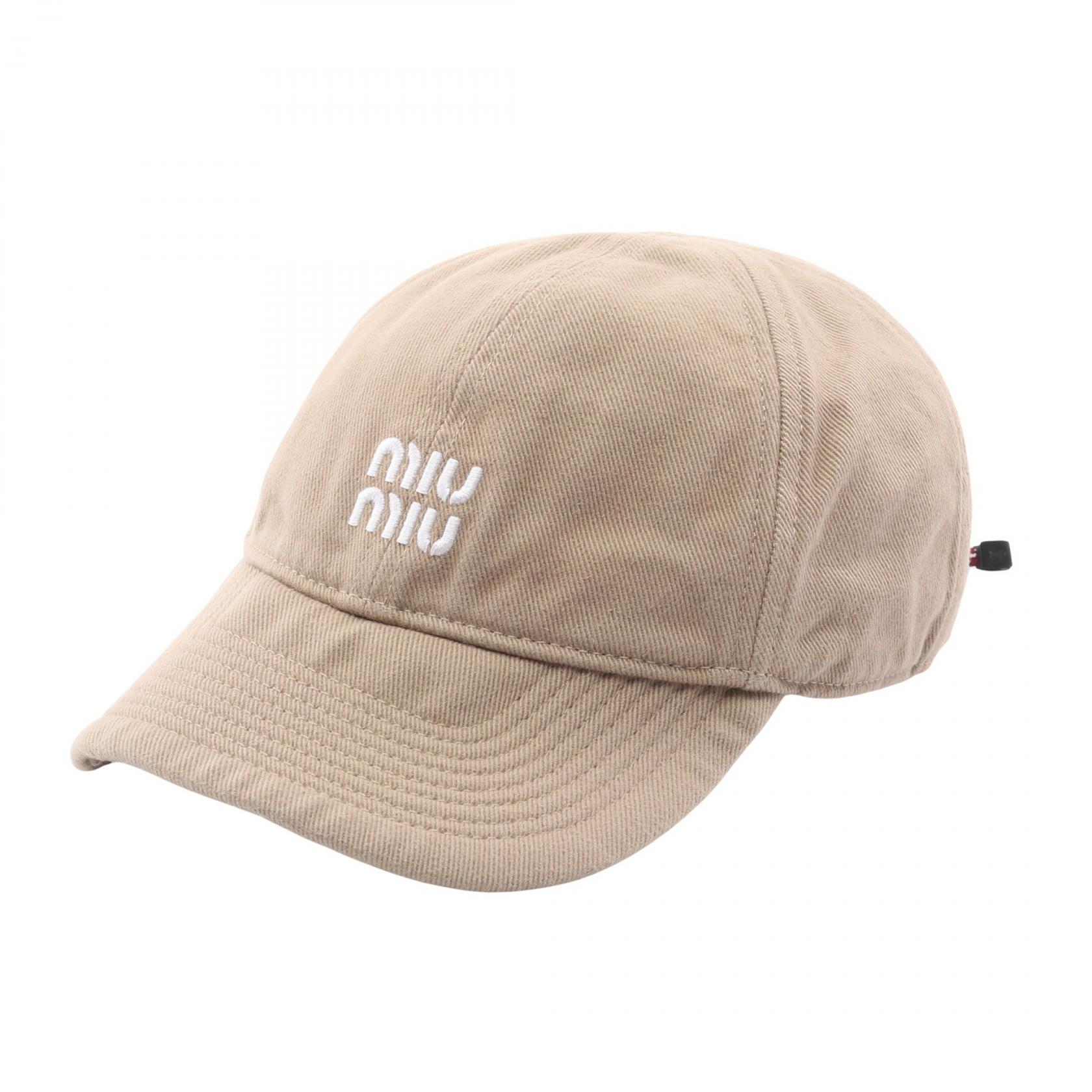 楽天市場】MIUMIU ミュウミュウ ベースボールキャップ 5HC179 2DP1