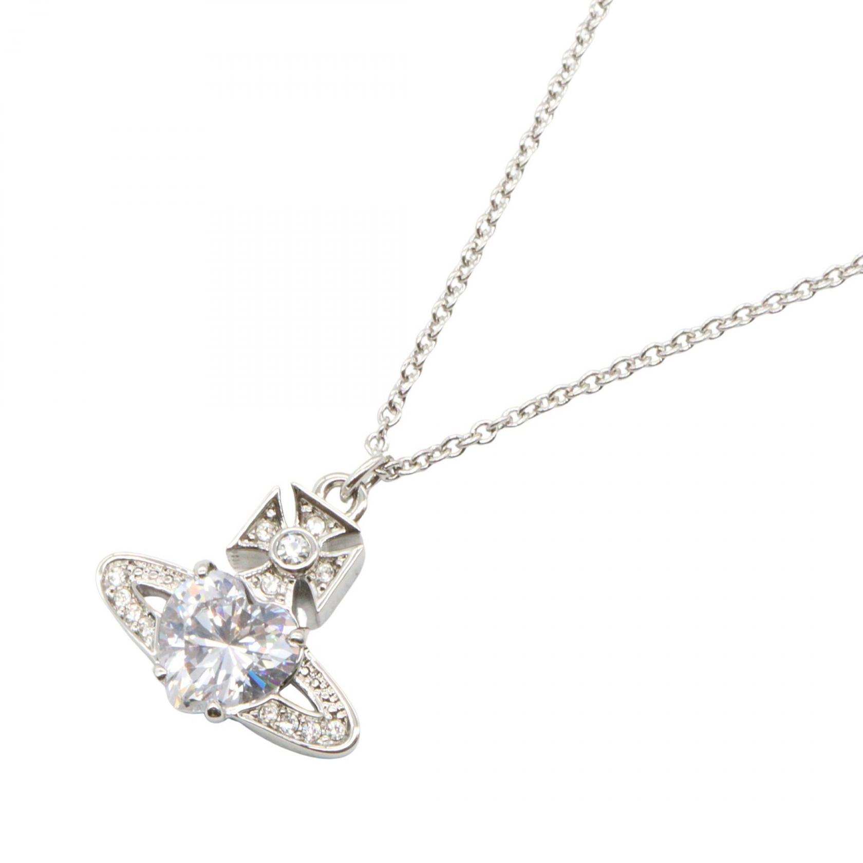 ≪2千円OFFクーポン 7/19 20時~7/26 9:59≫ヴィヴィアンウエストウッド Vivienne Westwood ネックレス ネックレス ジュエリー 真鍮 レディース シルバー系 6302038Y/02P169 【新品】|Mike Museum