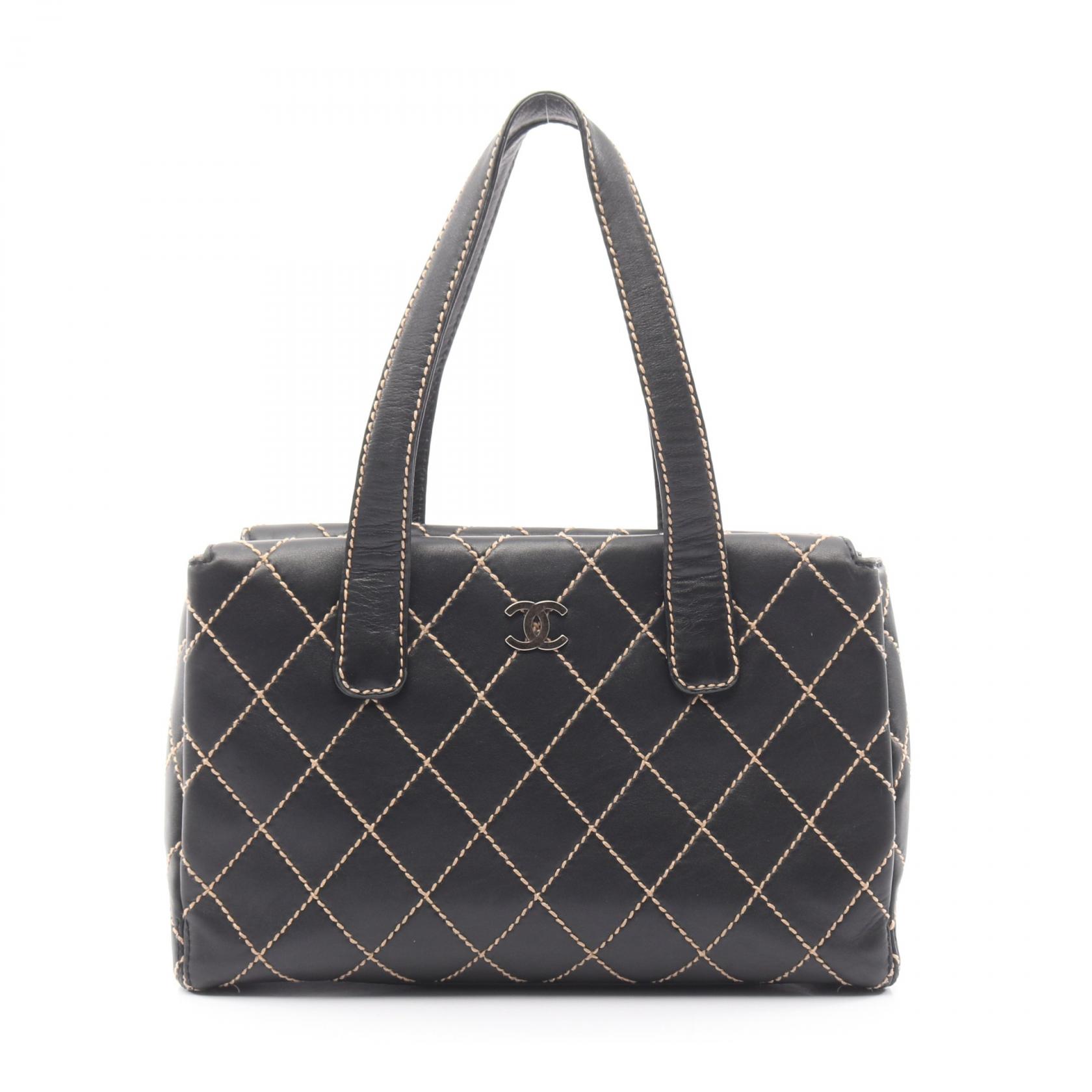 楽天市場】CHANEL シャネル ワイルドステッチ ココマーク トートバッグ