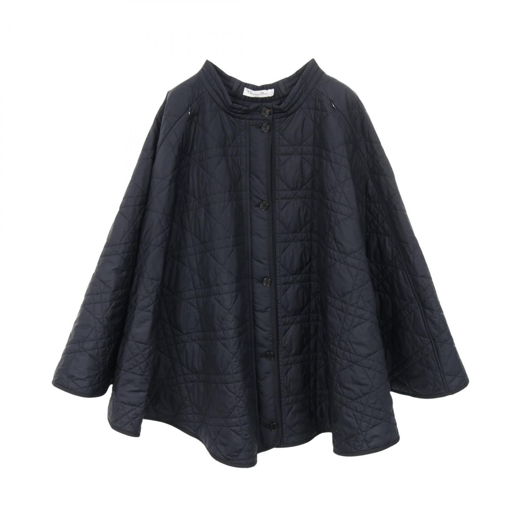 【SALE／10%OFFクーポン】ディオール Dior マイクロカナージュ キルティング テクニカルタフタ スカート 衣料品 ボトムス ポリエステル レディース ネイビー系 157J67A2827 【中古】