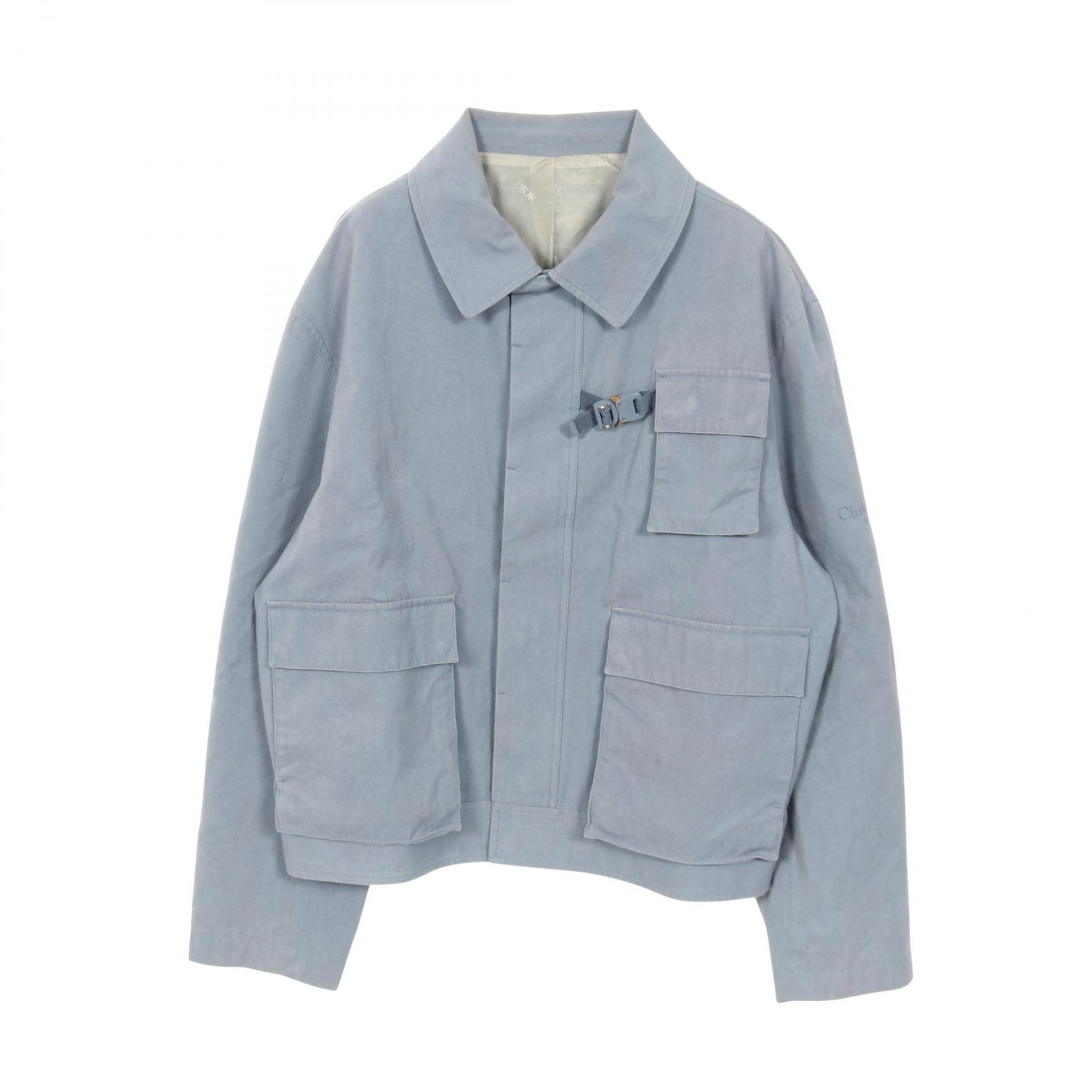 ≪20%OFFクーポン 7/19 20時～7/26 9:59≫ディオール Dior Christian Dior Couture 衣料品 アウター コットン メンズ ブルー系 【中古】｜Mike Museum