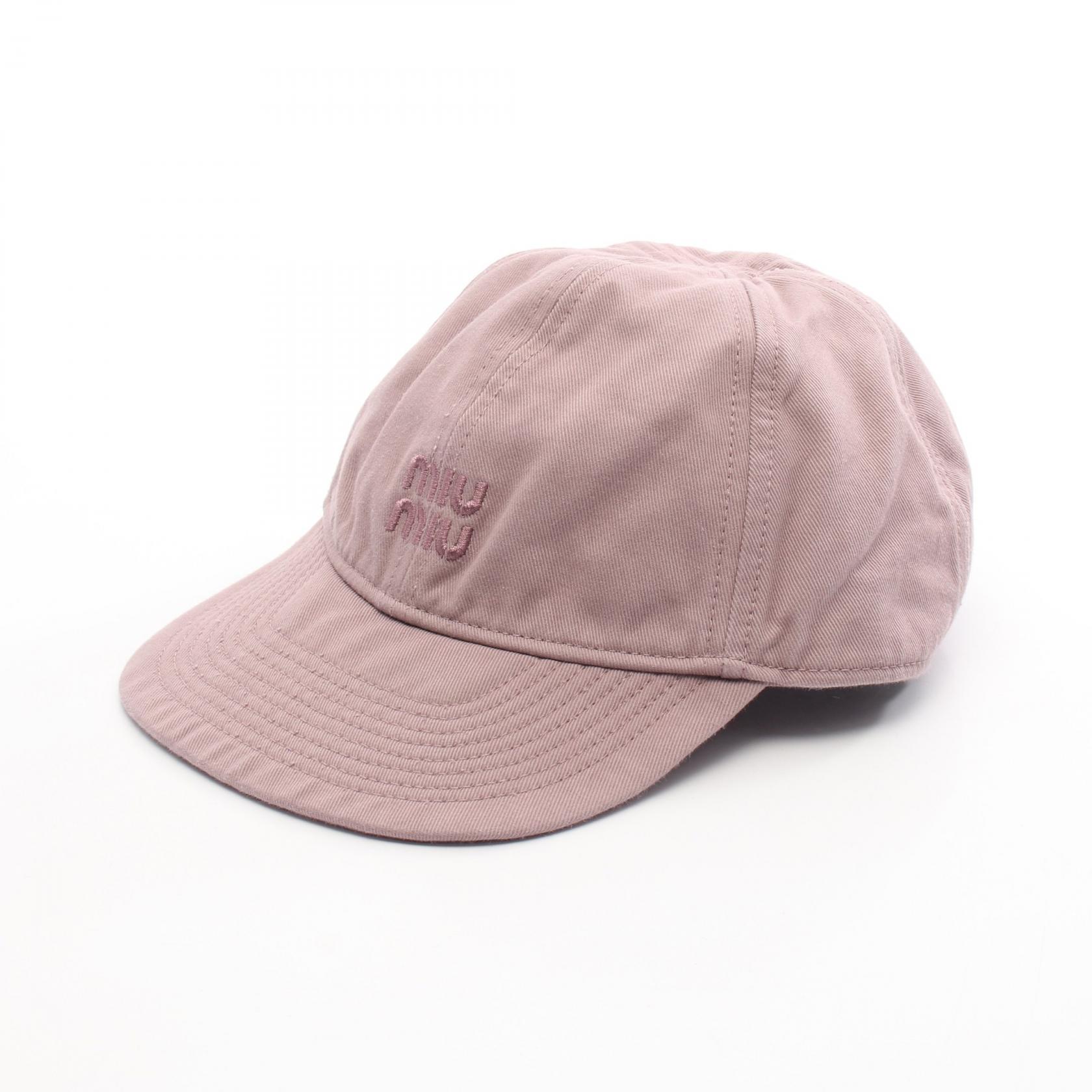 楽天市場】【極美品】ミュウミュウ miumiu 2023 キャップ 帽子 ロゴ