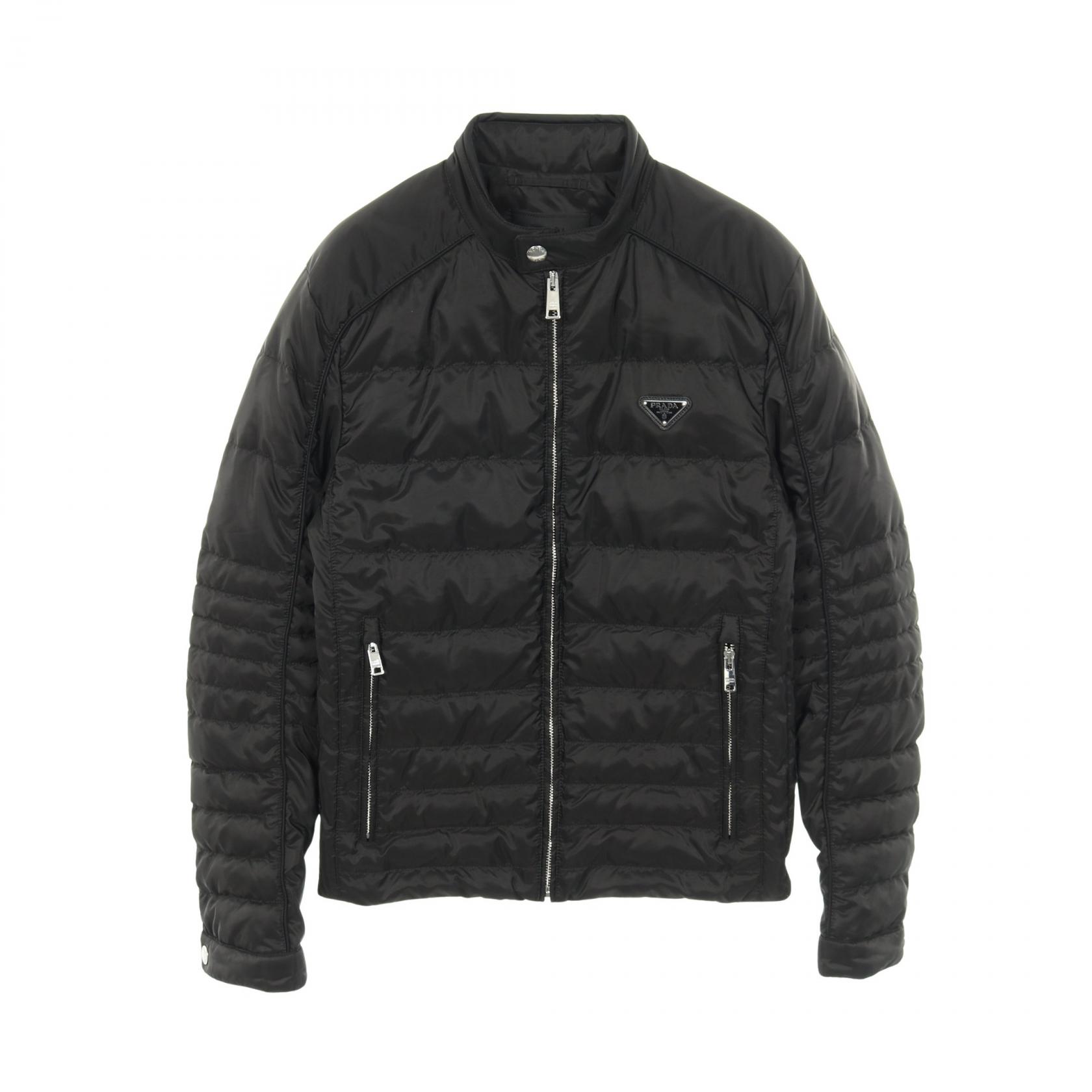 プラダスポーツ ライダースジャケット 楽天市場】【プラダスポーツ】Prada Sport メンズ ニット切替 ダウン