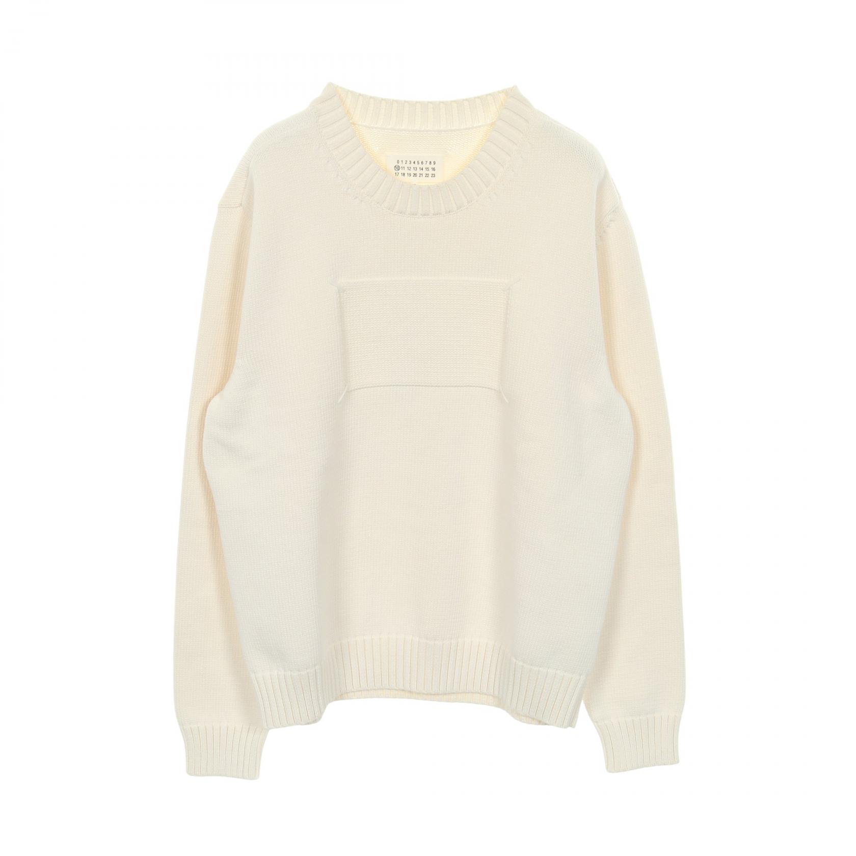 メゾンマルジェラ10 Maison Margiela 10 4ステッチ ニット 衣料品 トップス コットン メンズ ホワイト系 【中古】｜Mike Museum