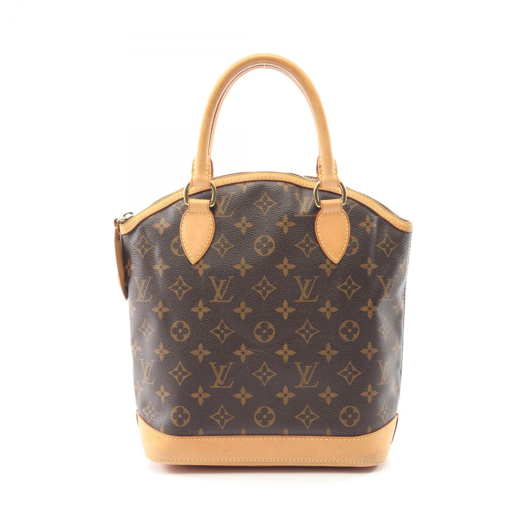 ルイ・ヴィトン LOUIS VUITTON ロックイット モノグラム ハンドバッグ バッグ PVCコーティングキャンバス レザー レディース ブラウン系 M40102 【中古】
