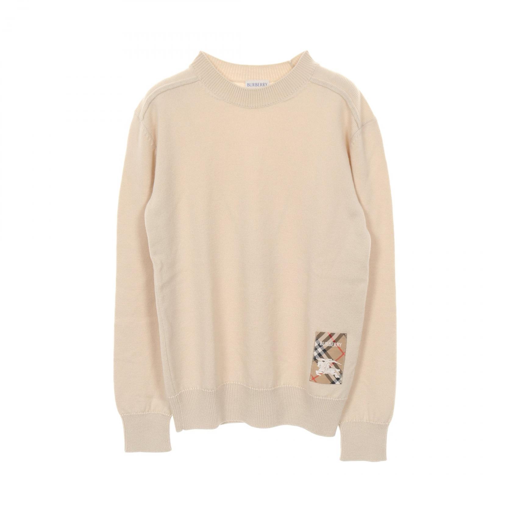 【SALE／1万円OFFクーポン】バーバリー BURBERRY ニット 衣料品 トップス ウール レディース アイボリー系 【中古】