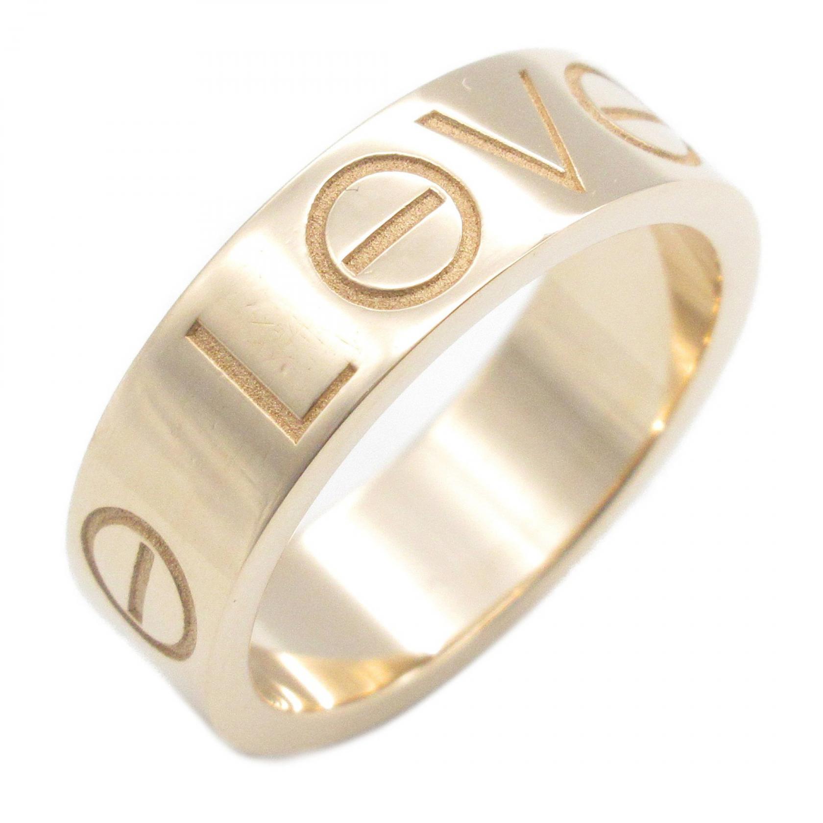 【15%OFFクーポン対象】カルティエ CARTIER ラブリング 2006年クリスマス限定 リング・指輪 ジュエリー K18PG（ピンクゴールド） レディース ゴールド系 B4084800 【中古】