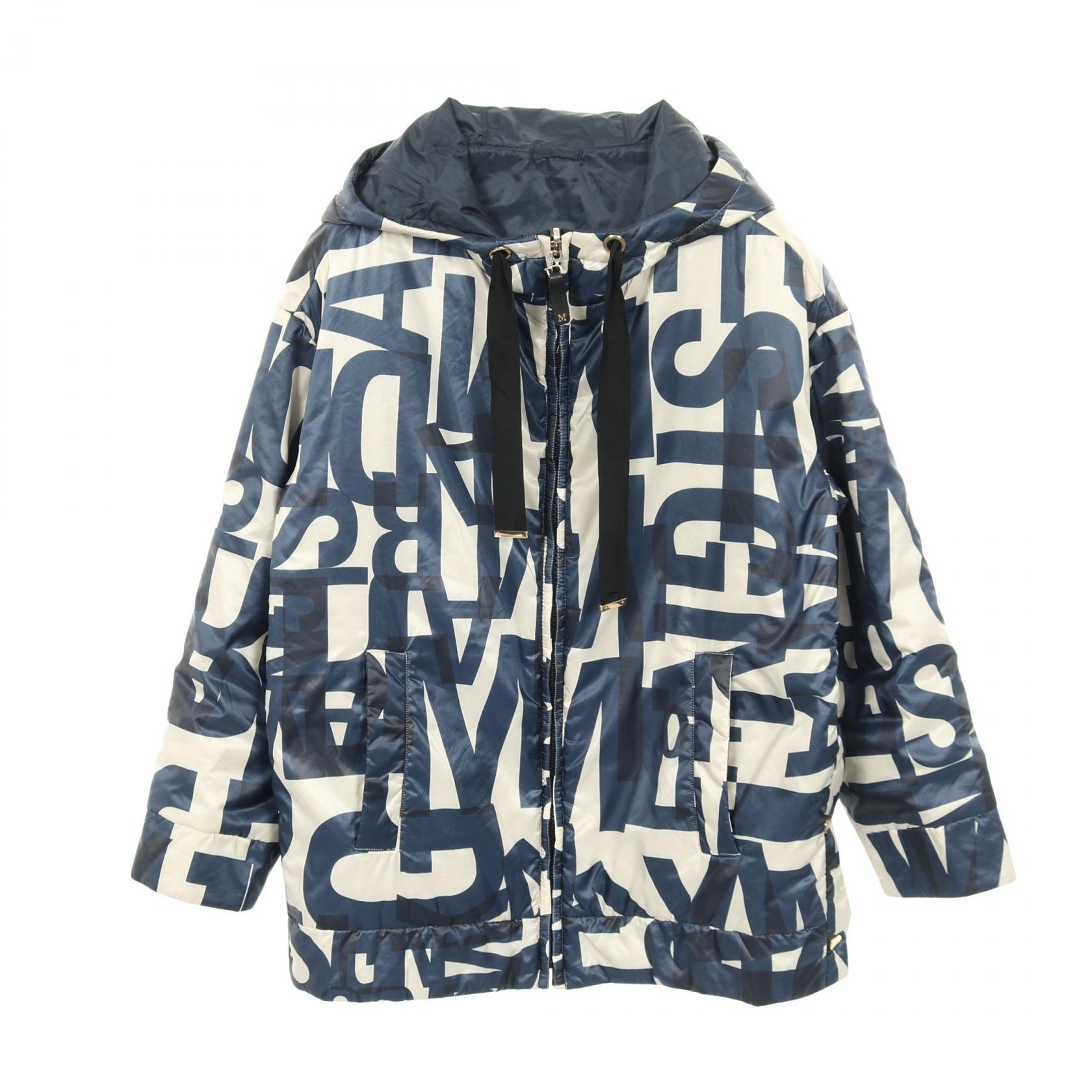 【ポイント5倍／～4/10(金)23:59】マックスマーラ MAX MARA Logo Jackets CAMELUXE 衣料品 アウター ポリエステル レディース ホワイト系 / ネイビー系 【中古】