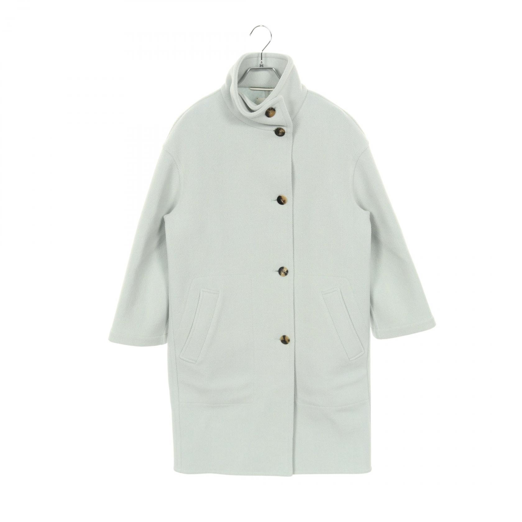 エルメス HERMES 衣料品 アウター ウール レディース ブルー系 3H0187DK 【中古】