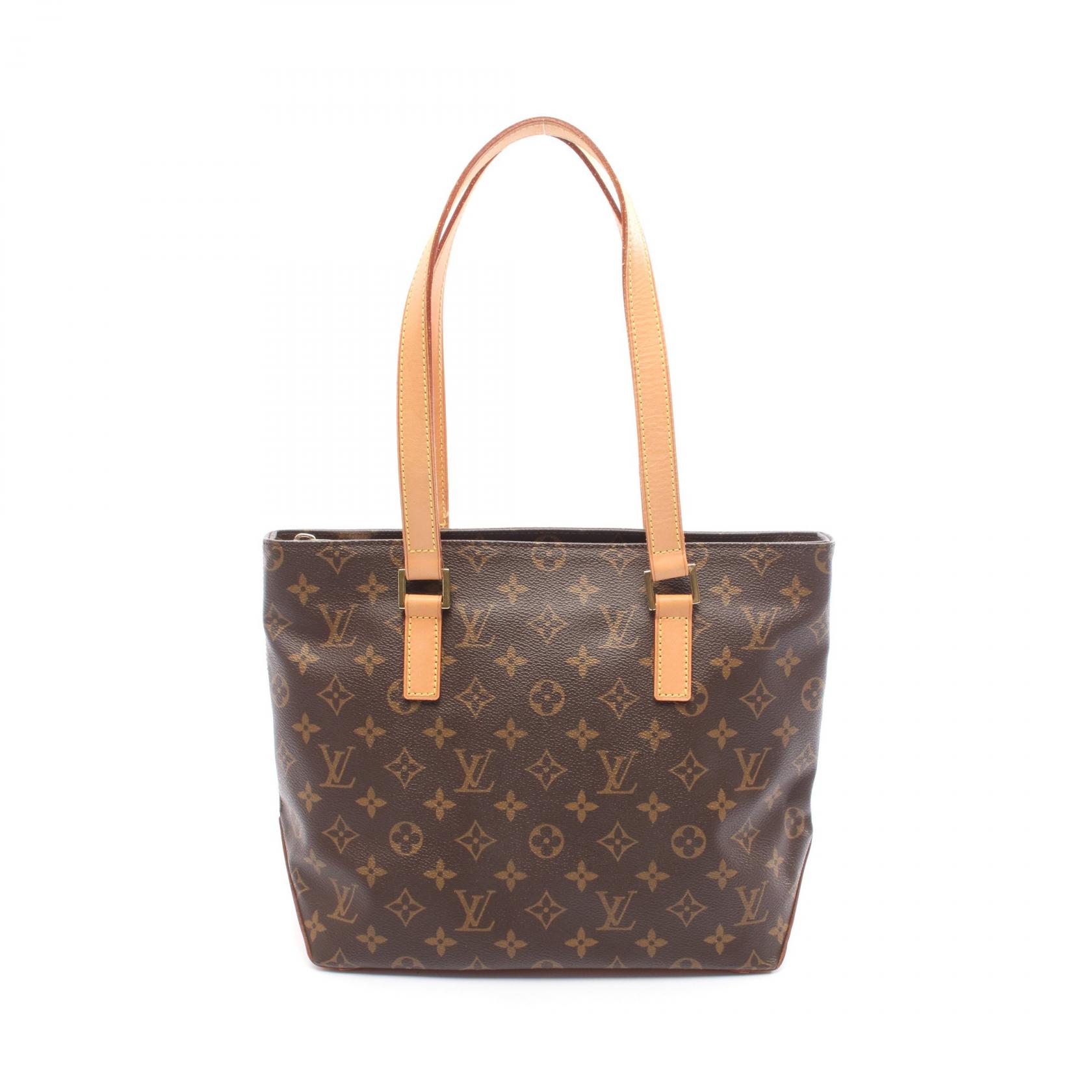 【SALE／1万円OFFクーポン】ルイ・ヴィトン LOUIS VUITTON カバピアノ ショルダーバッグ バッグ PVCコーティングキャンバス レザー モノグラム レディース ブラウン系 M51148 【中古】 90,750円