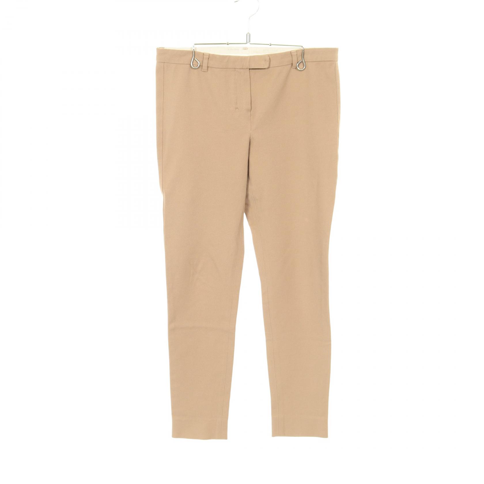 エス マックスマーラ 'S Max Mara パンツ 衣料品 ボトムス コットン レディース ベージュ系 91360163 07 【中古】｜Mike Museum