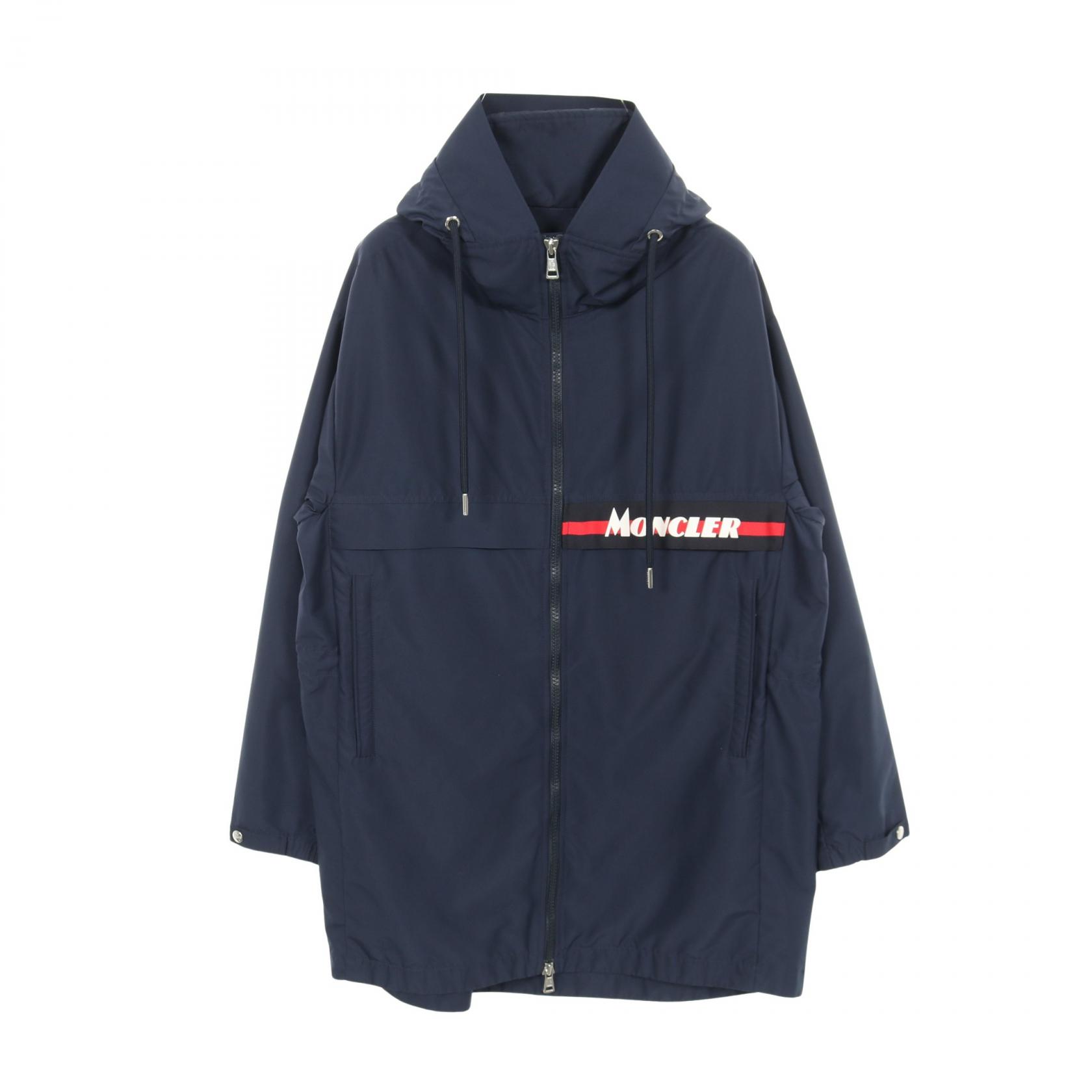 ≪10%OFFクーポン 7/19 20時～7/26 9:59≫モンクレール MONCLER ILDUT 衣料品 アウター ポリエステル メンズ ネイビー系 【中古】｜Mike Museum