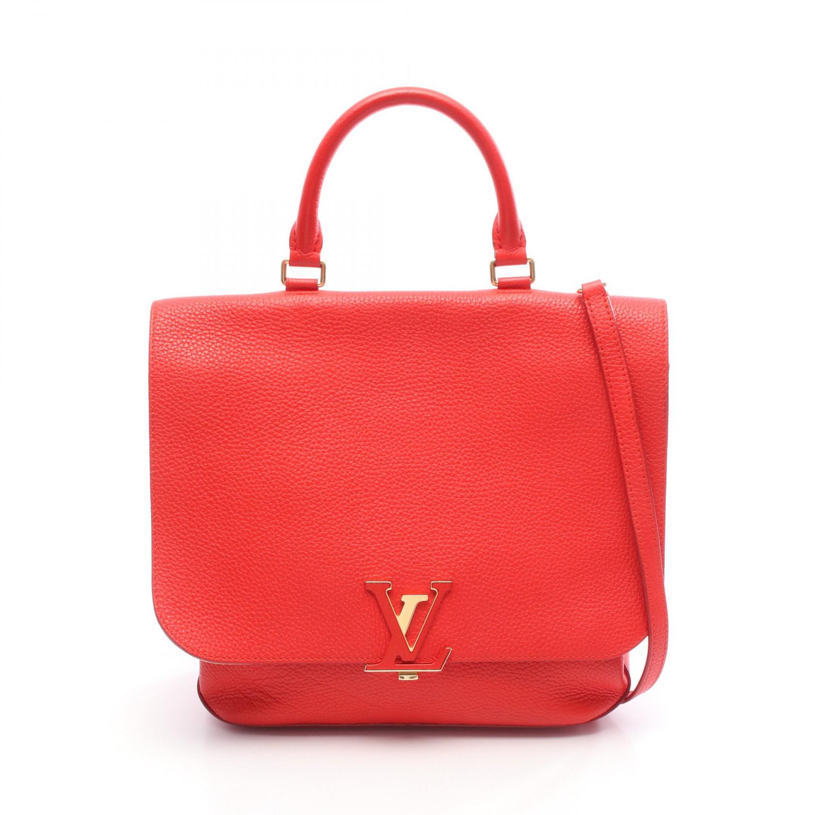 【SALE／1万円OFFクーポン】ルイ・ヴィトン LOUIS VUITTON ヴォルタ パルナセア ハンドバッグ バッグ レザー レディース レッド系 M50287 【中古】