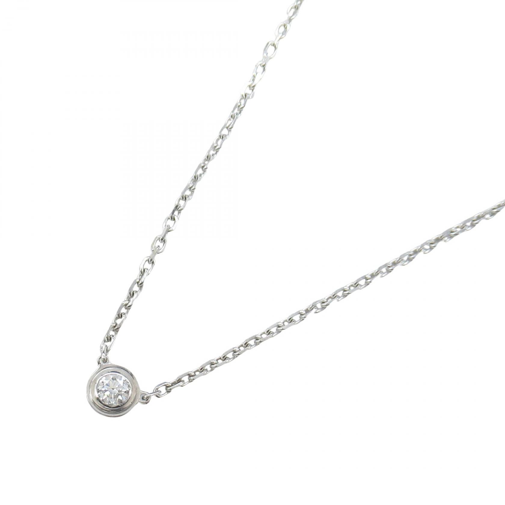 カルティエ CARTIER ダムール XS ネックレス ネックレス ジュエリー K18WG（ホワイトゴールド） ダイヤモンド レディース シルバー系 / クリア系 B7224515 【中古】