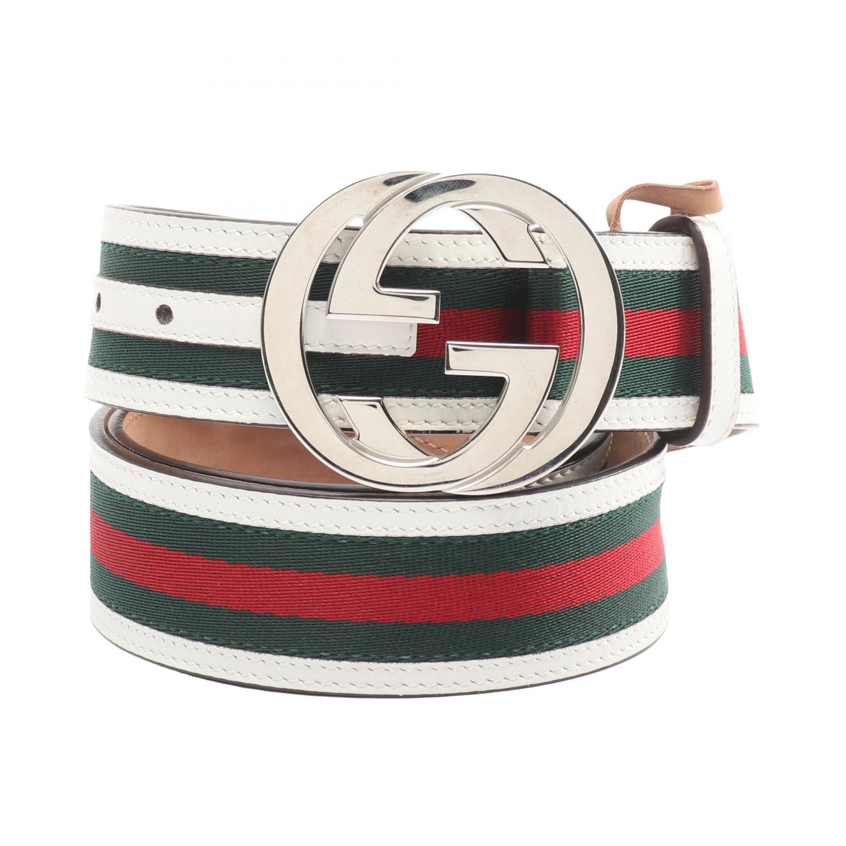 楽天市場】【アパレル】GUCCI グッチ シェリーライン ベルト 伸縮