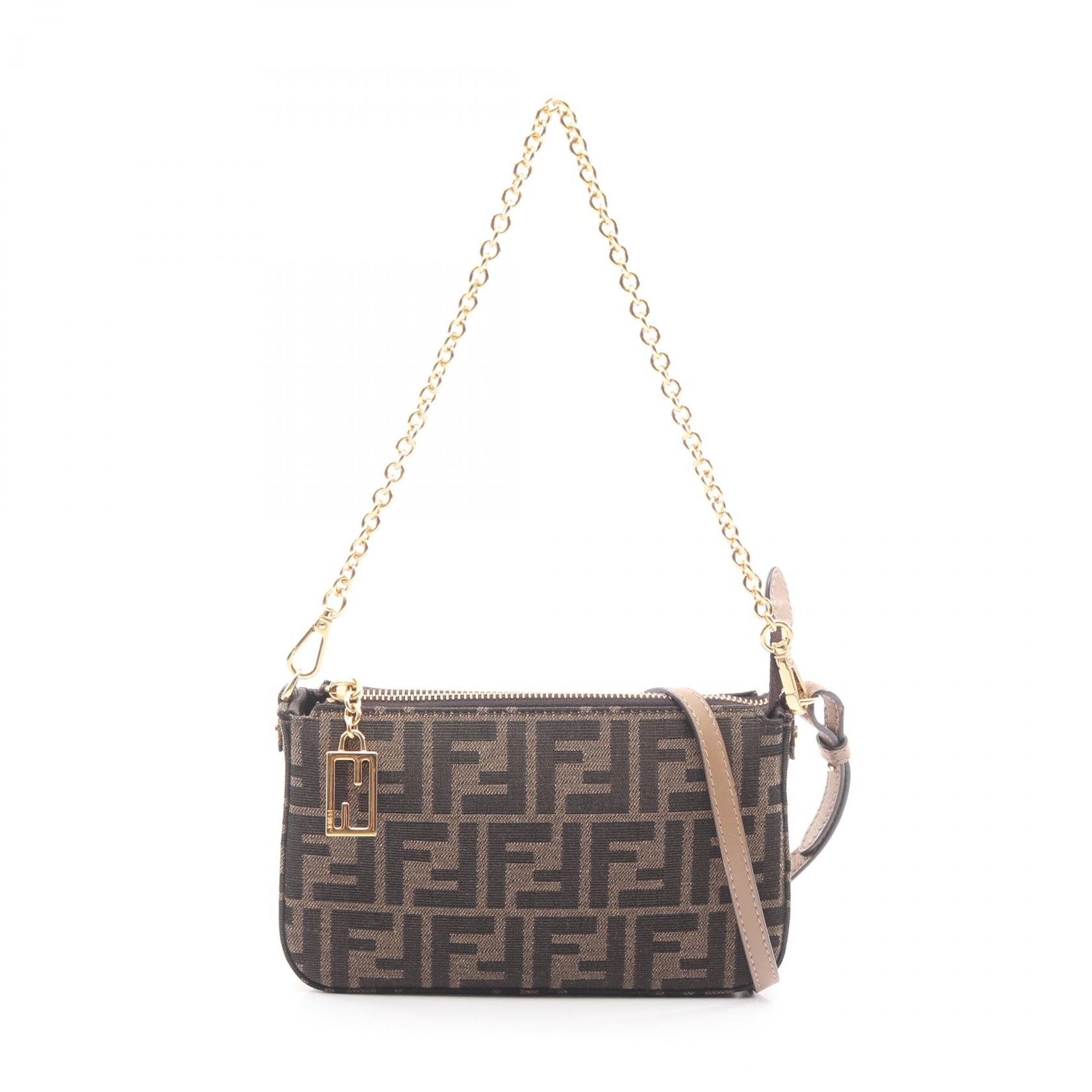 楽天市場】【バッグ】FENDI フェンディ ズッカ柄 ハンドバッグ ミニ