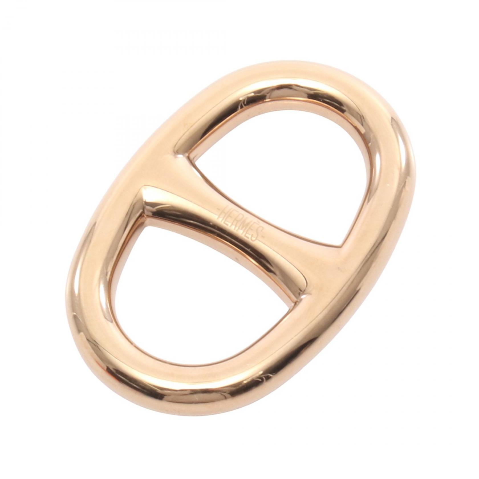 楽天市場】Hermes エルメス シェーヌダンクル スカーフリング ゴールド