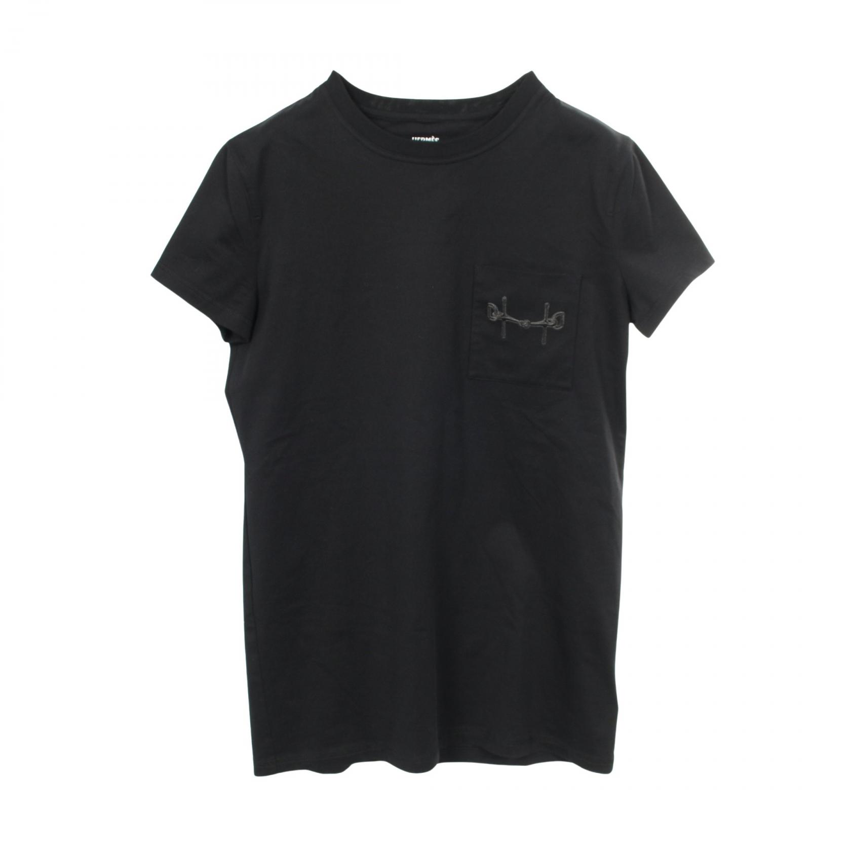 【SALE／5千円OFFクーポン】エルメス HERMES ホースビット ワンピース 衣料品 トップス コットン レディース ブラック系 【中古】