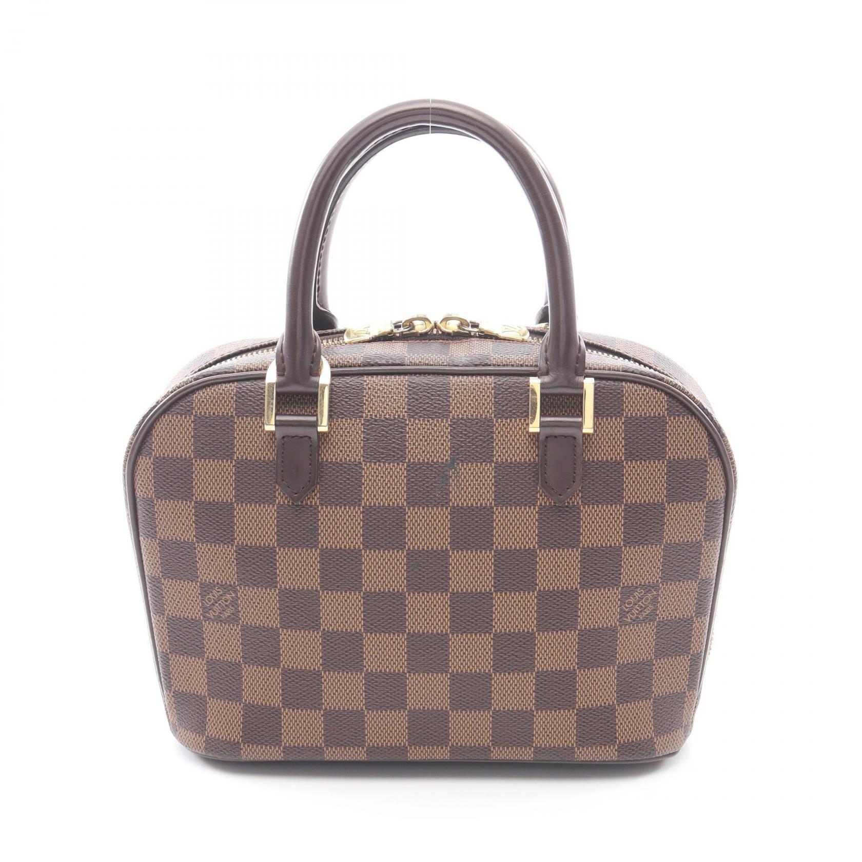 ルイ・ヴィトン LOUIS VUITTON サリア ミニ ハンドバッグ バッグ PVCコーティングキャンバス レザー ダミエ レディース ブラウン系 N51286 【中古】