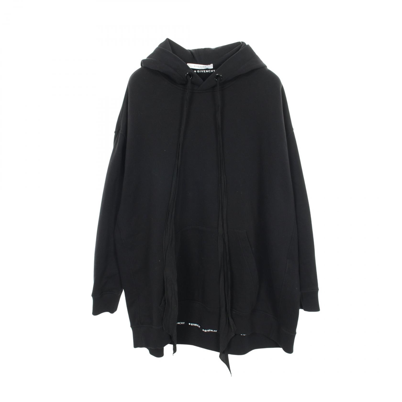 【20%OFFクーポン対象】ジバンシィ GIVENCHY パーカー 衣料品 トップス コットン メンズ ブラック系 【中古】