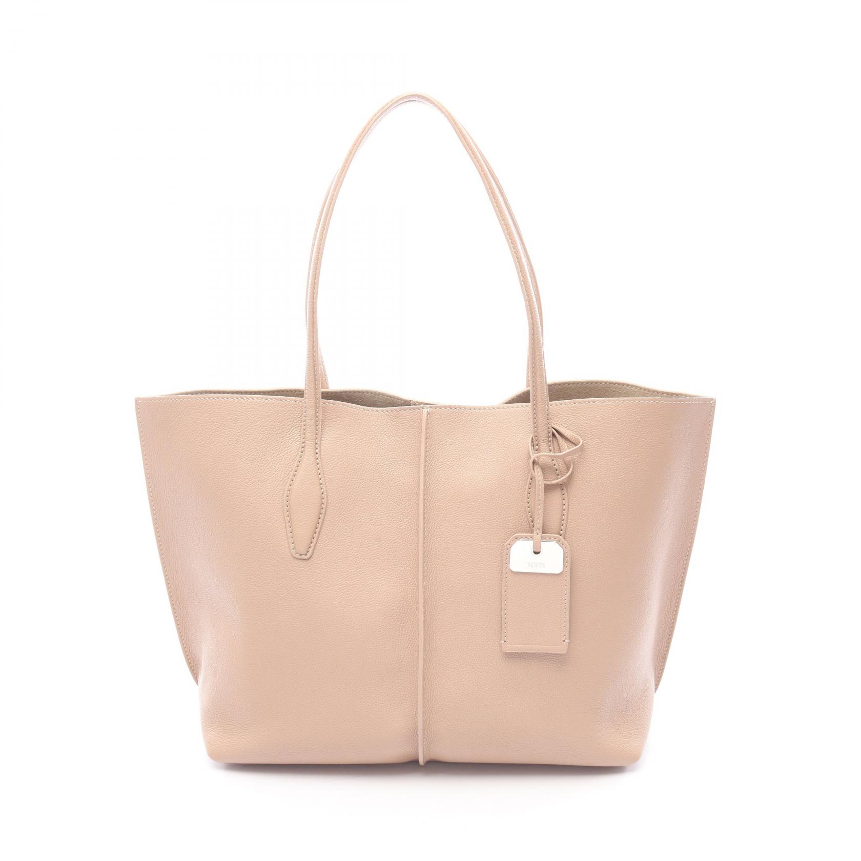≪15%OFFクーポン 7/19 20時~7/26 9:59≫トッズ TOD'S JOY トートバッグ バッグ レザー レディース ピンク系 【中古】|Mike Museum