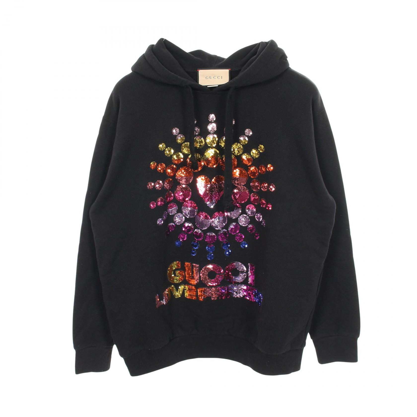 楽天市場】GUCCI グッチ ロゴパーカー ダメージ加工 トップス メンズ